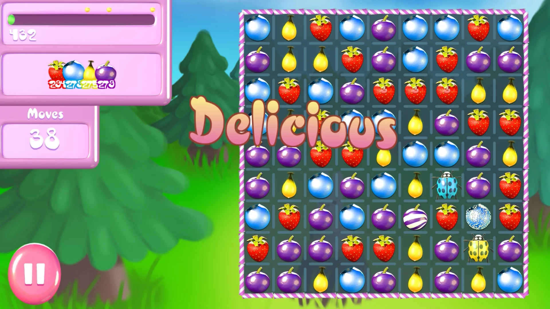 Изображение игры: Crush The Berries