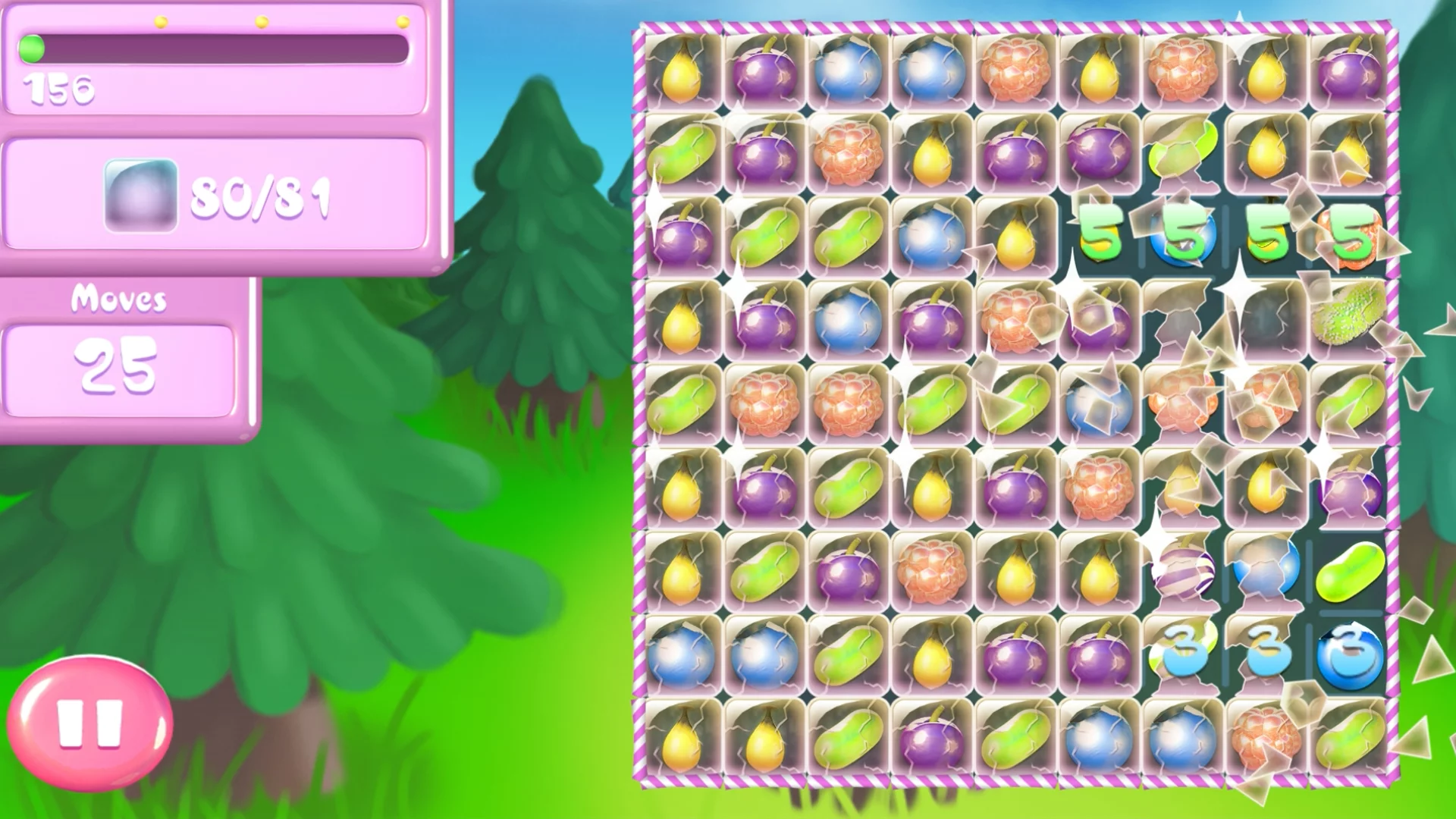 Изображение игры: Crush The Berries