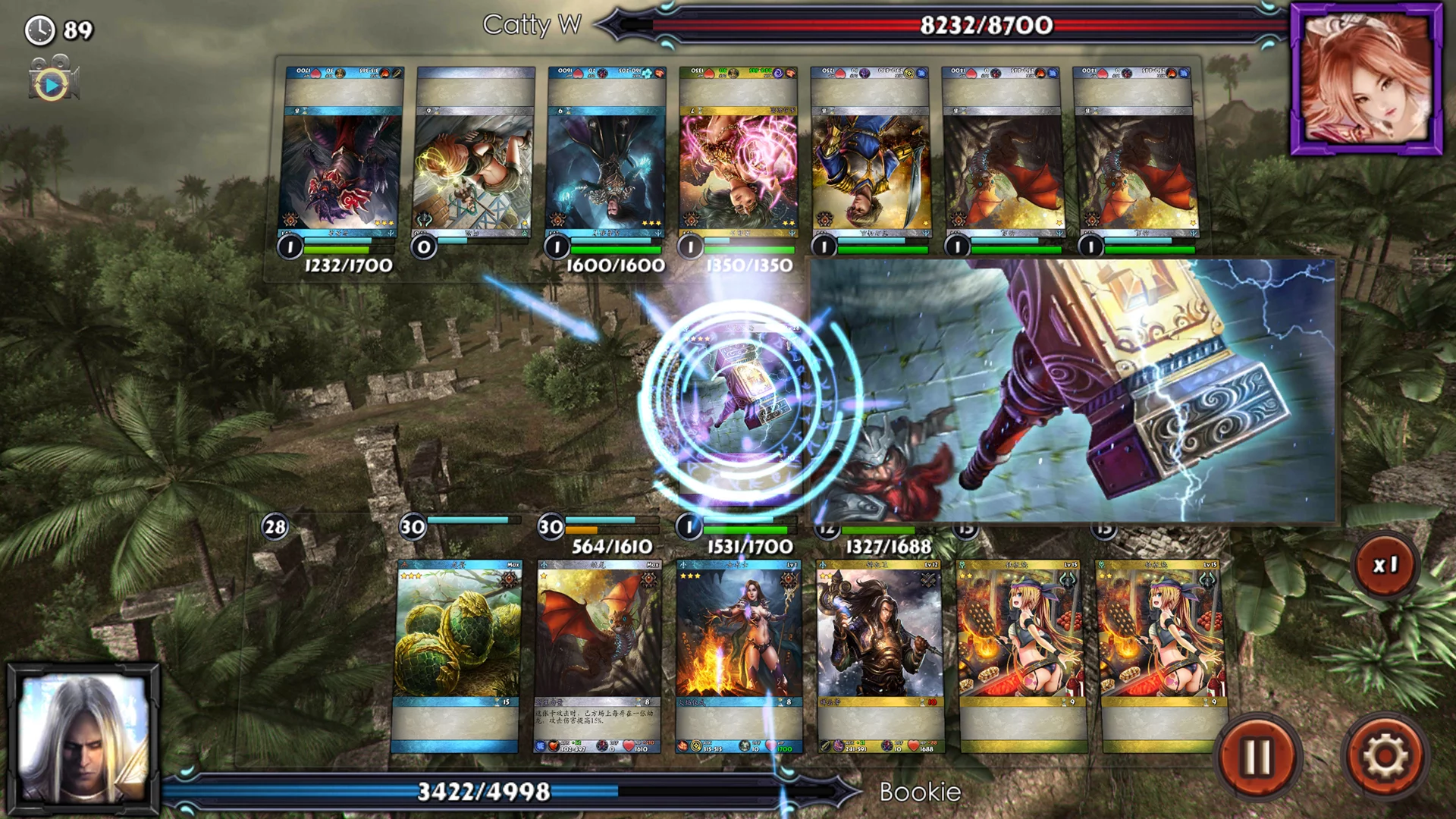 Изображение игры: Epic Cards Battle 2-Dragons Rising(TCG)