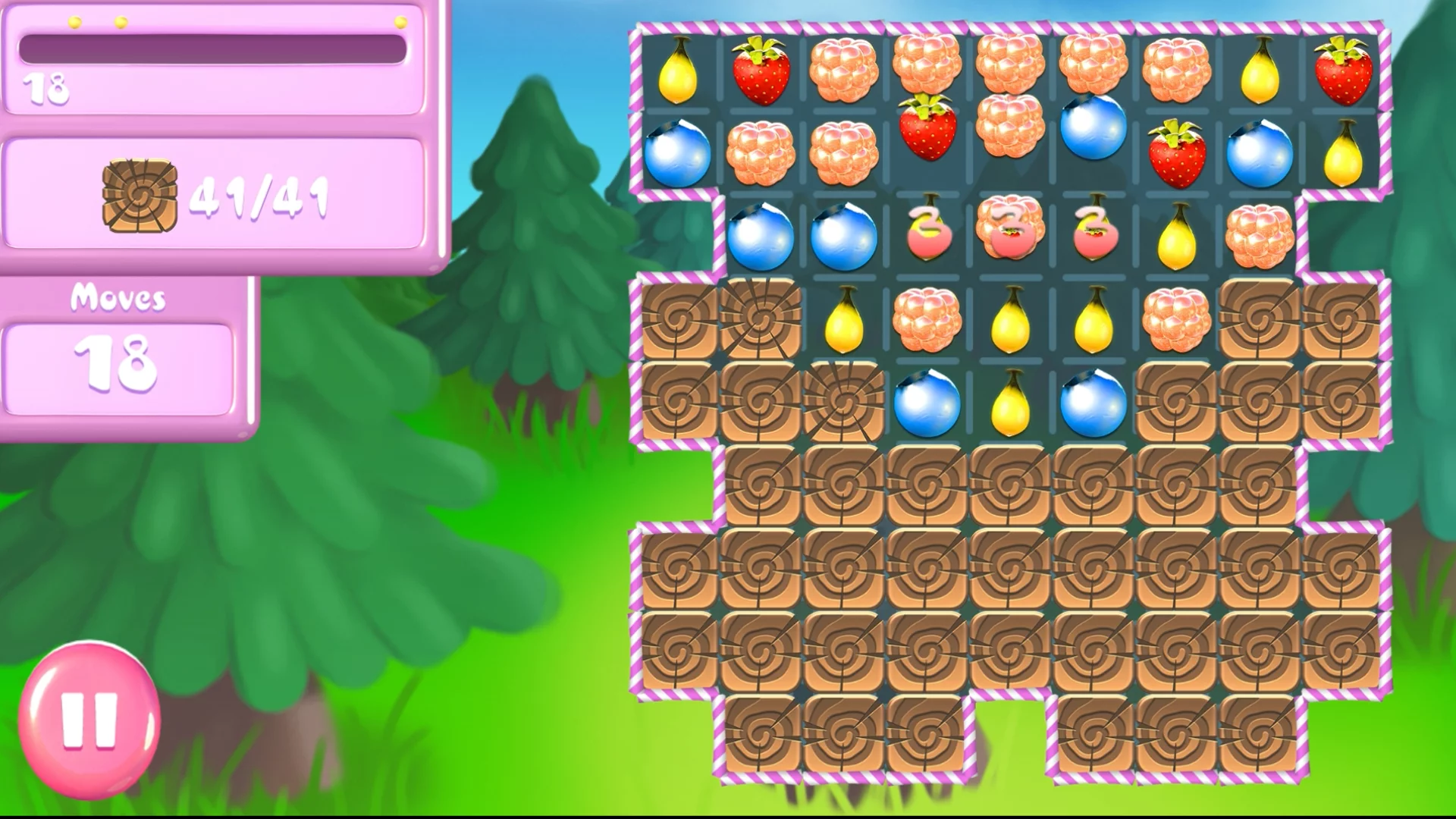 Изображение игры: Crush The Berries