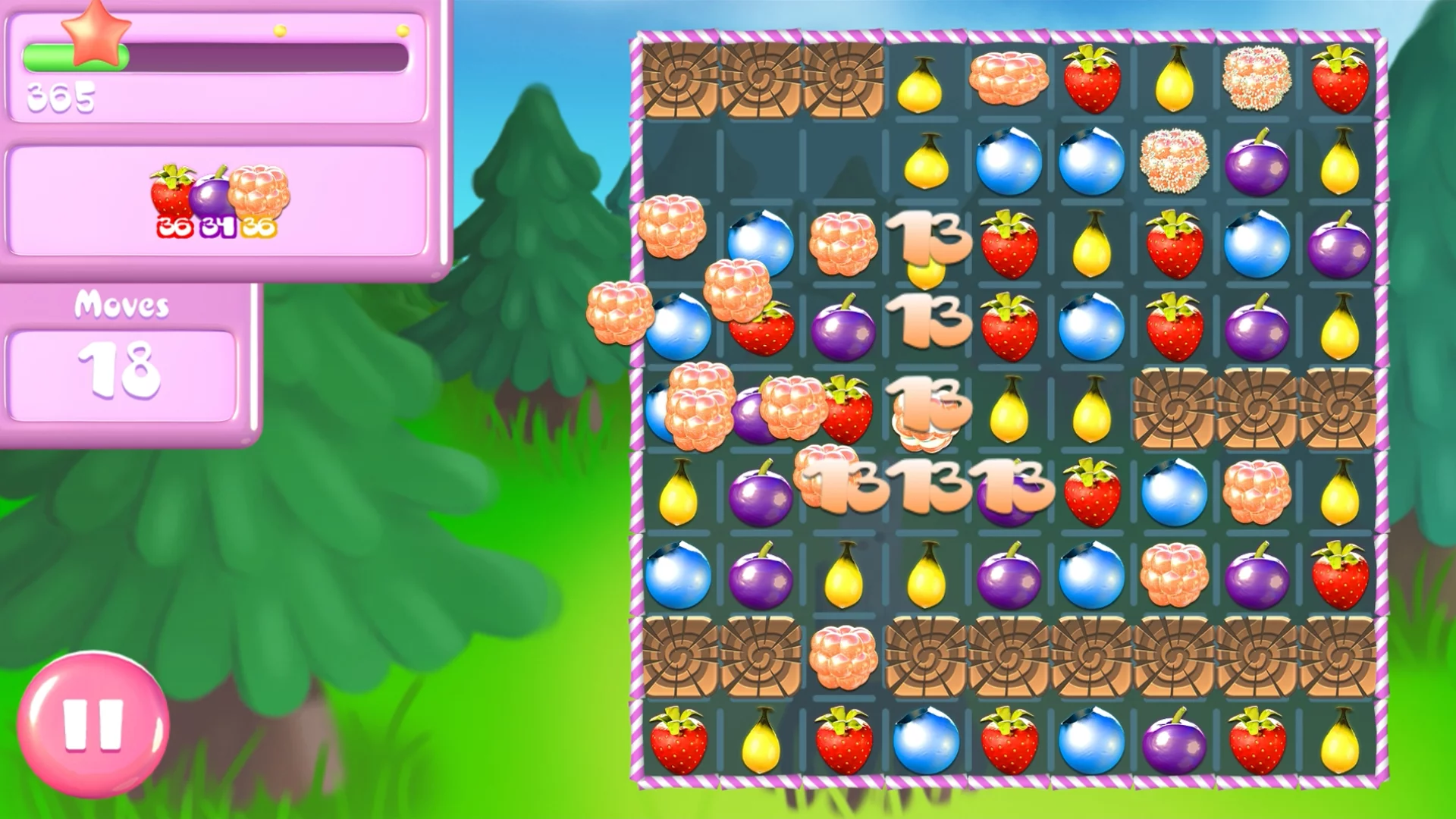 Изображение игры: Crush The Berries