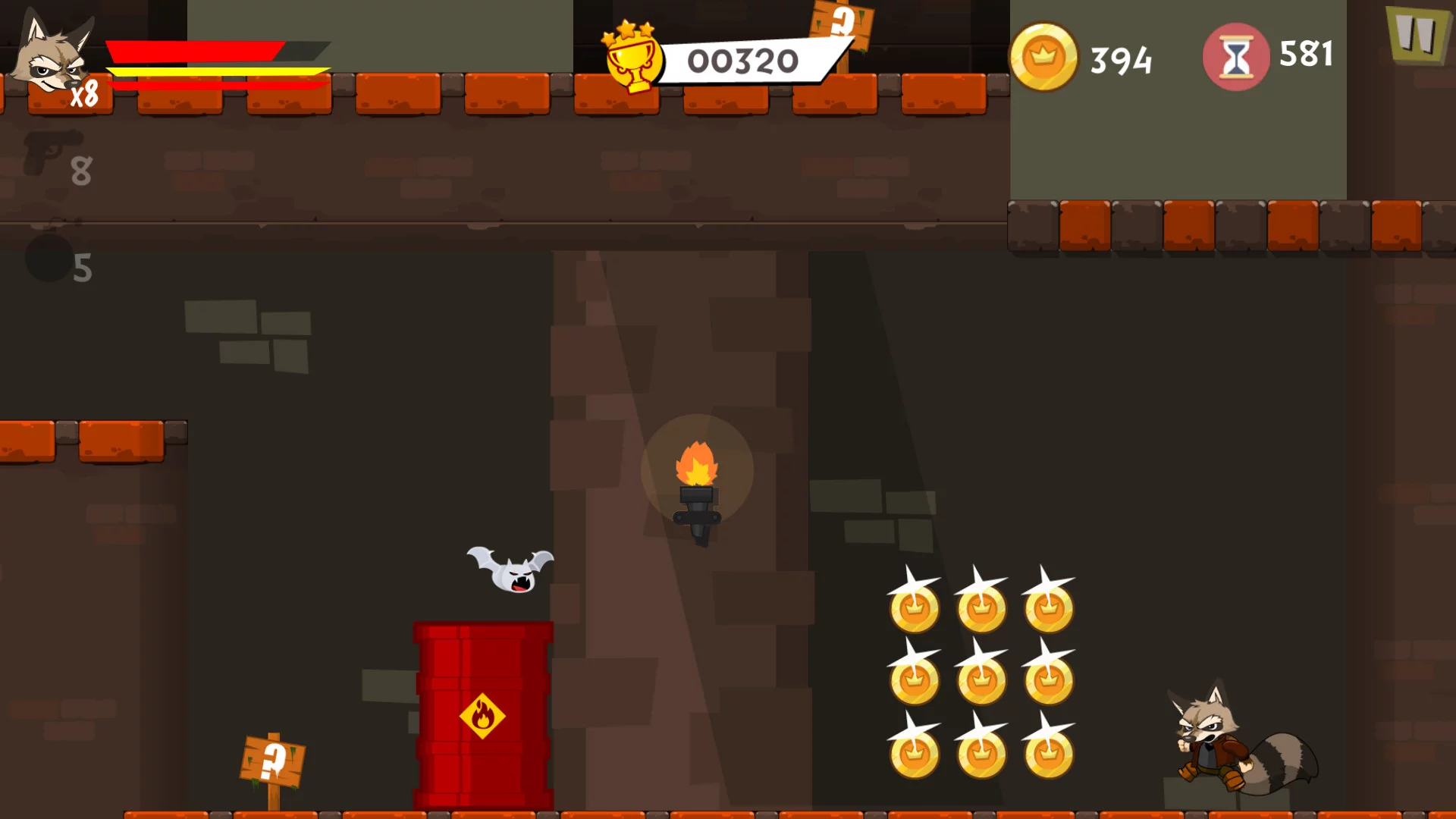 Изображение игры: Combat Raccoon