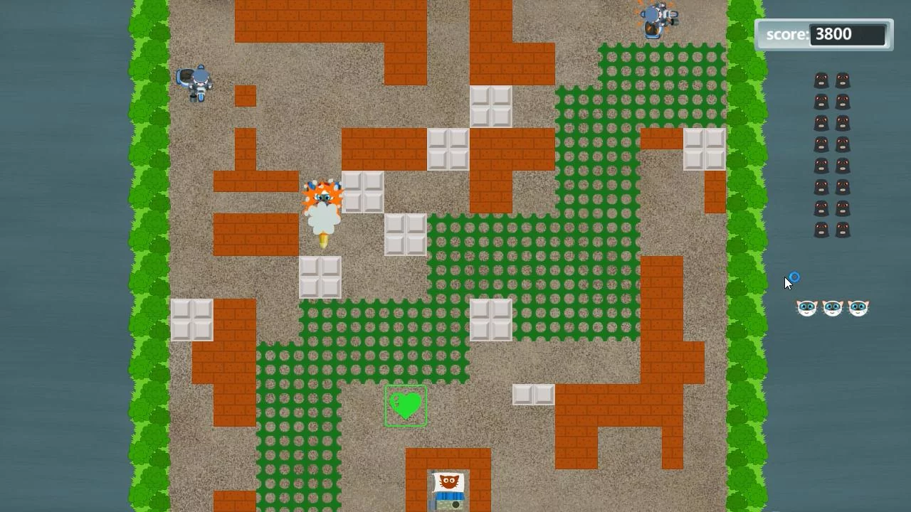 Изображение игры: Cats Tanks
