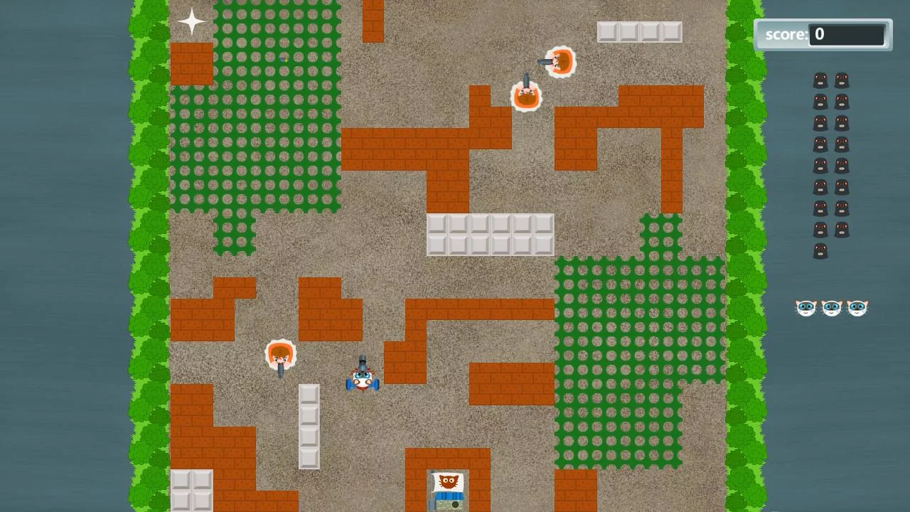 Изображение игры: Cats Tanks