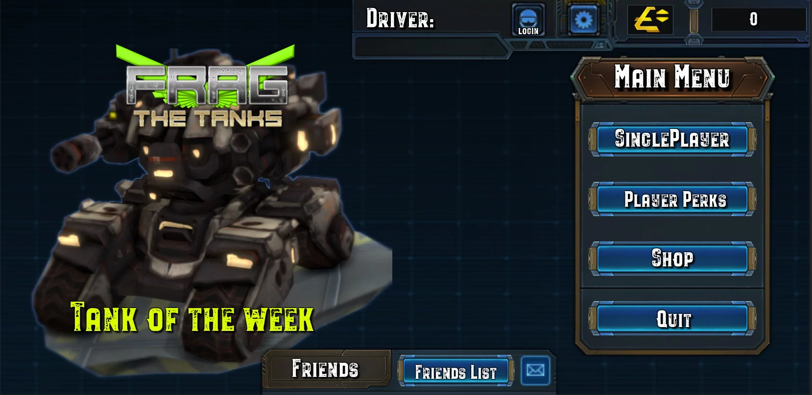 Изображение игры: Frag The Tanks