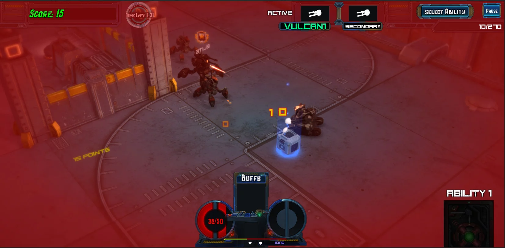 Изображение игры: Frag The Tanks