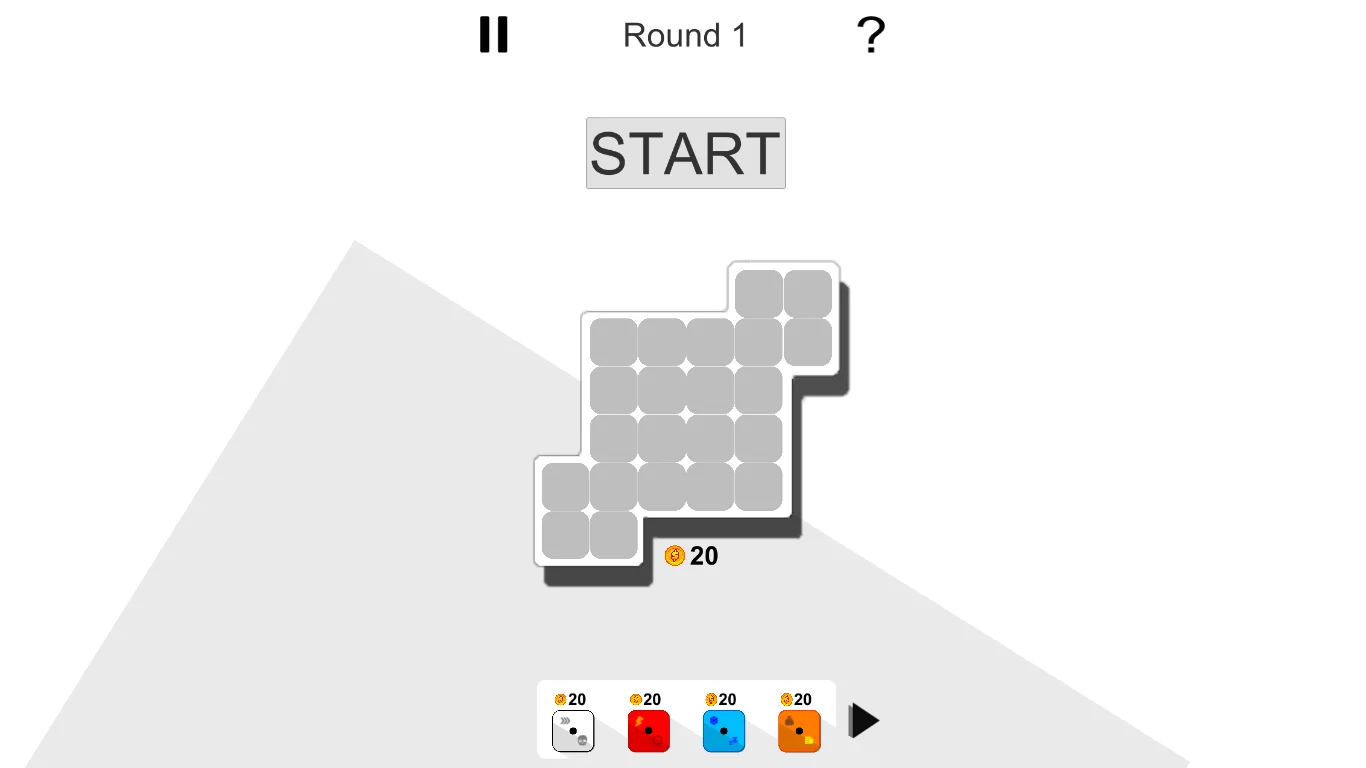 Изображение игры: Dice Tower Defense