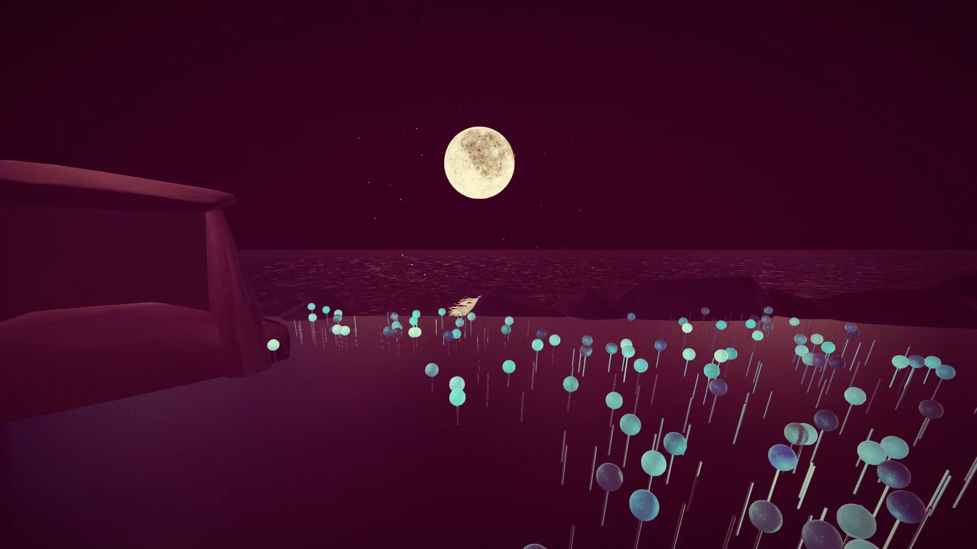 Изображение игры: Over The Moonlight
