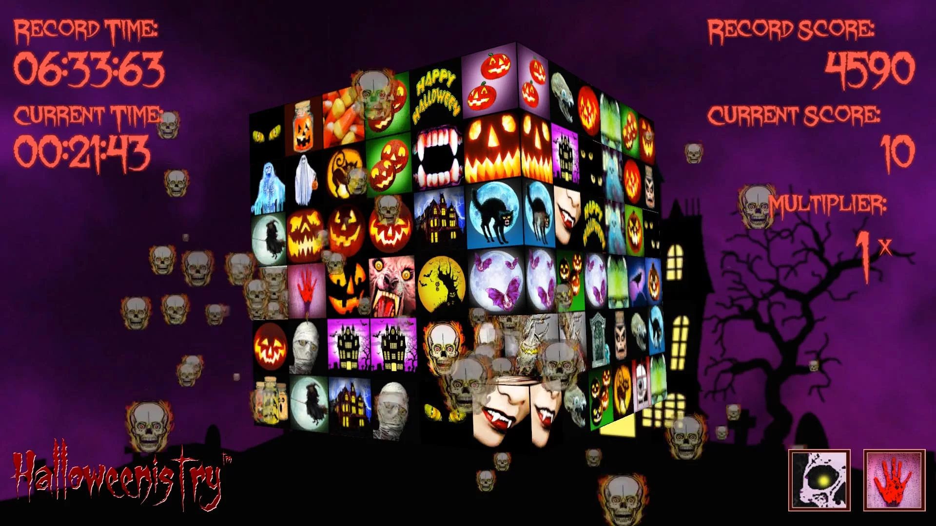 Изображение игры: Halloweenistry