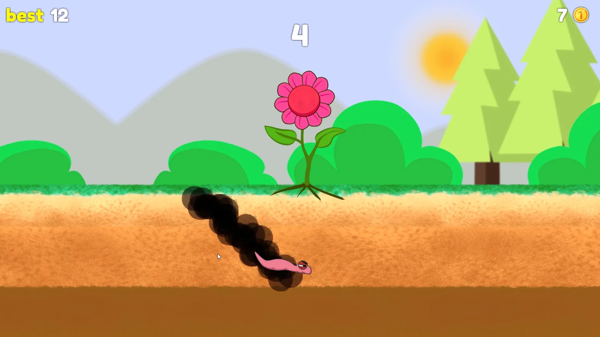Изображение игры: My Little Worms