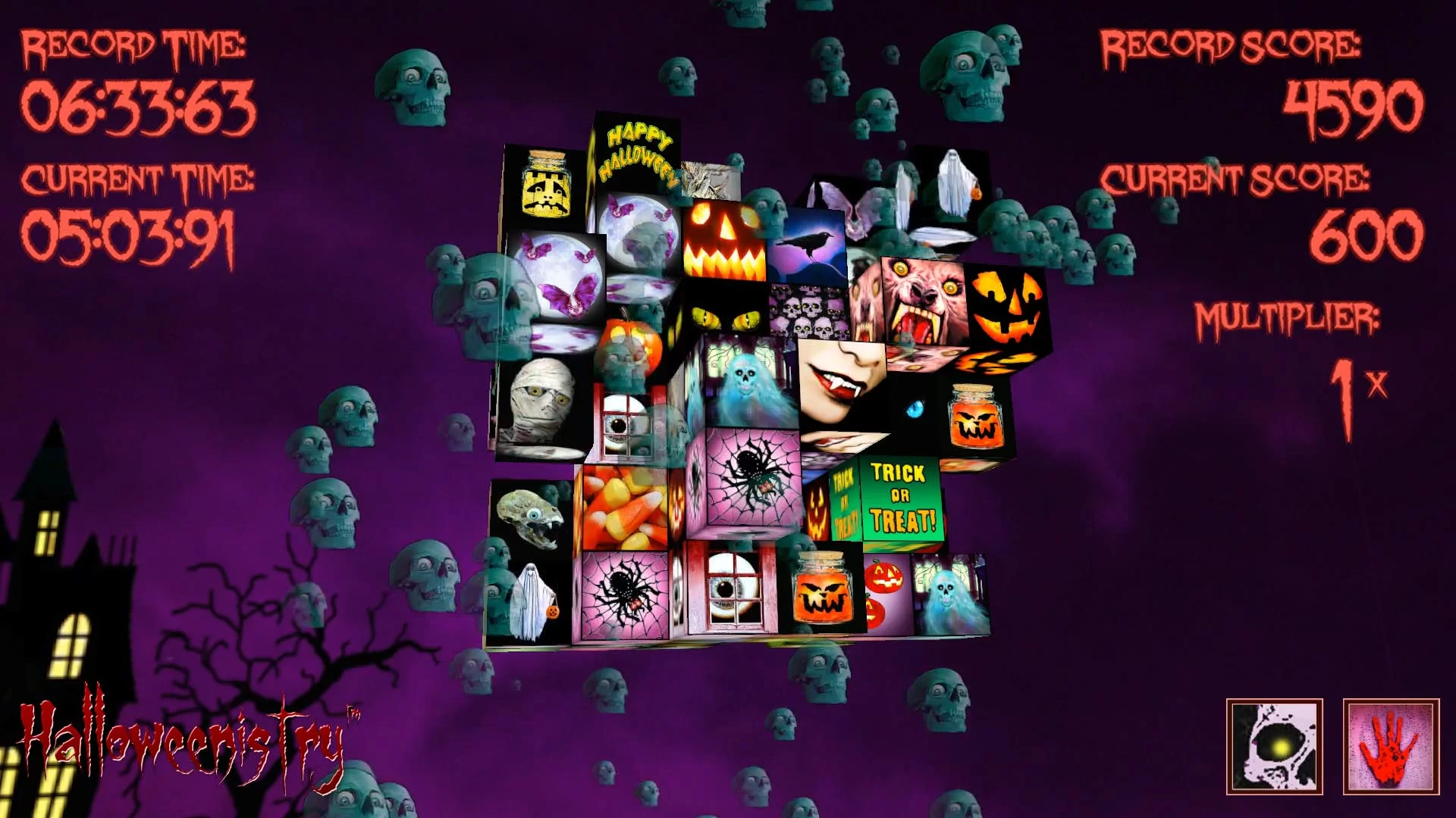 Изображение игры: Halloweenistry