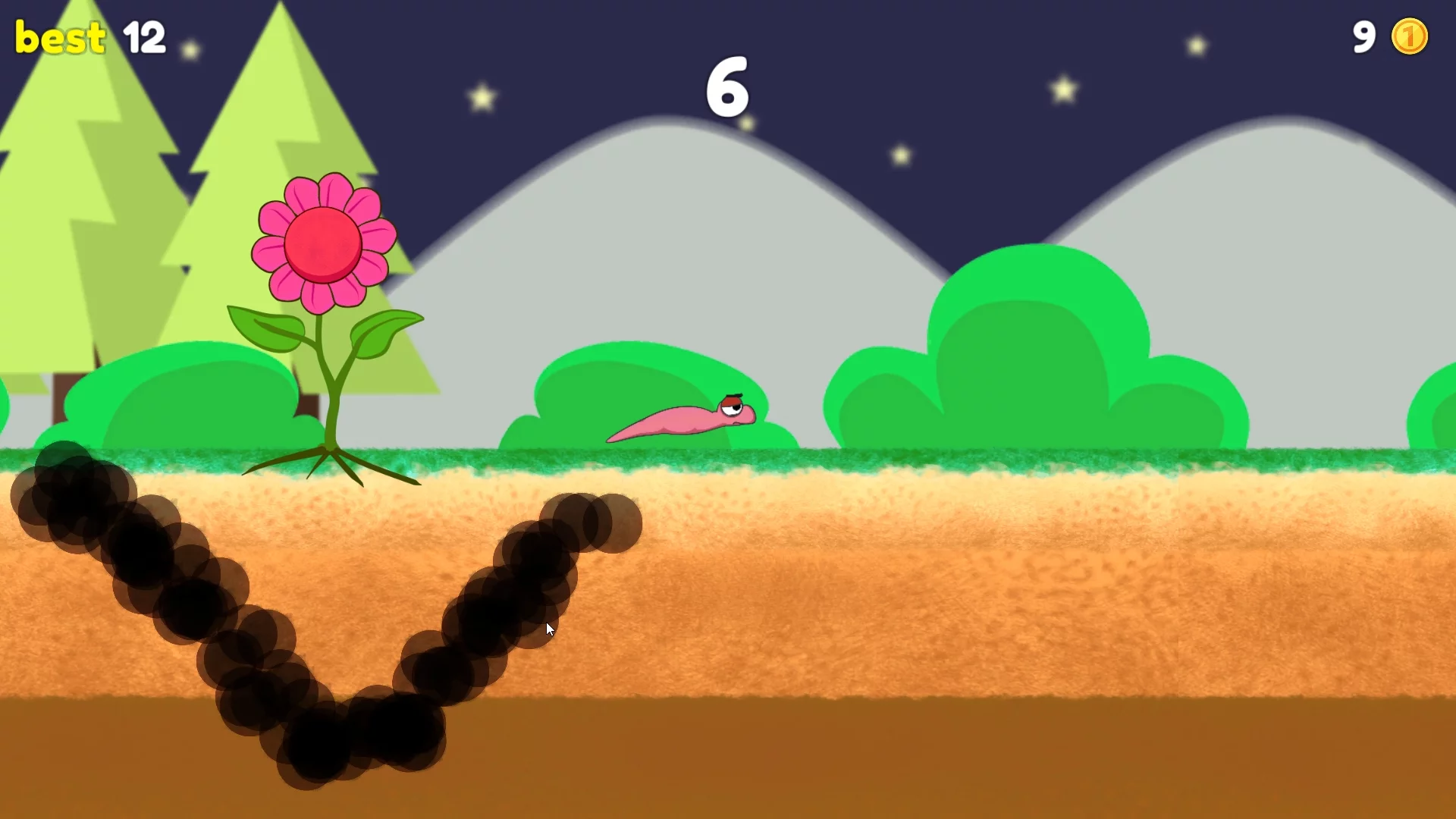Изображение игры: My Little Worms