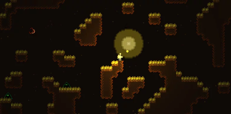 Изображение игры: Caves!