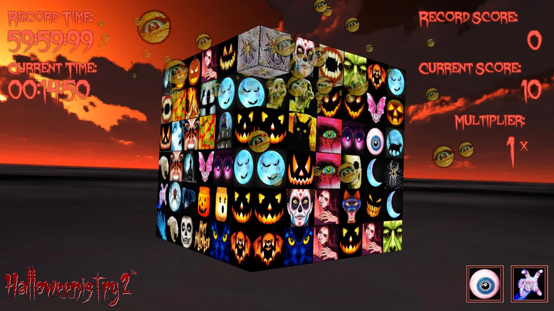 Изображение игры: Halloweenistry 2