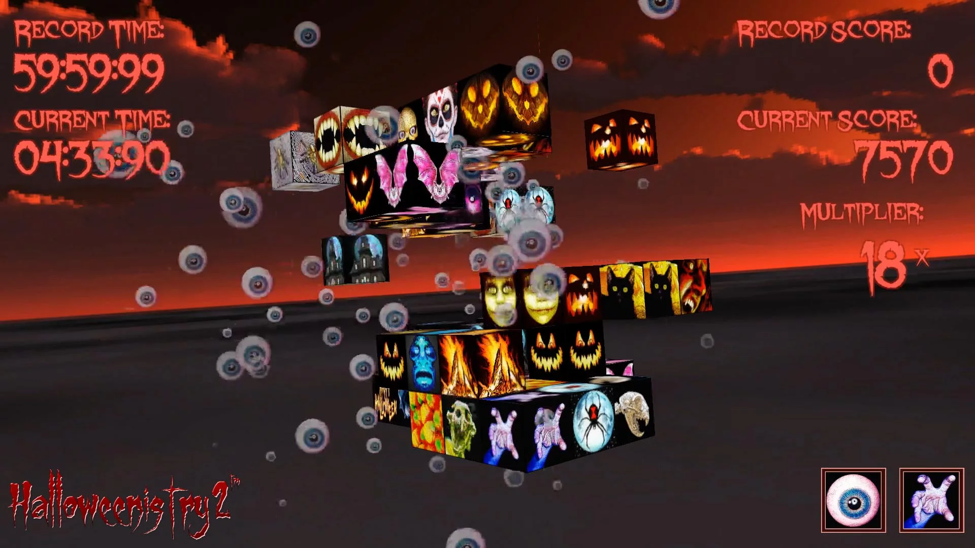 Изображение игры: Halloweenistry 2