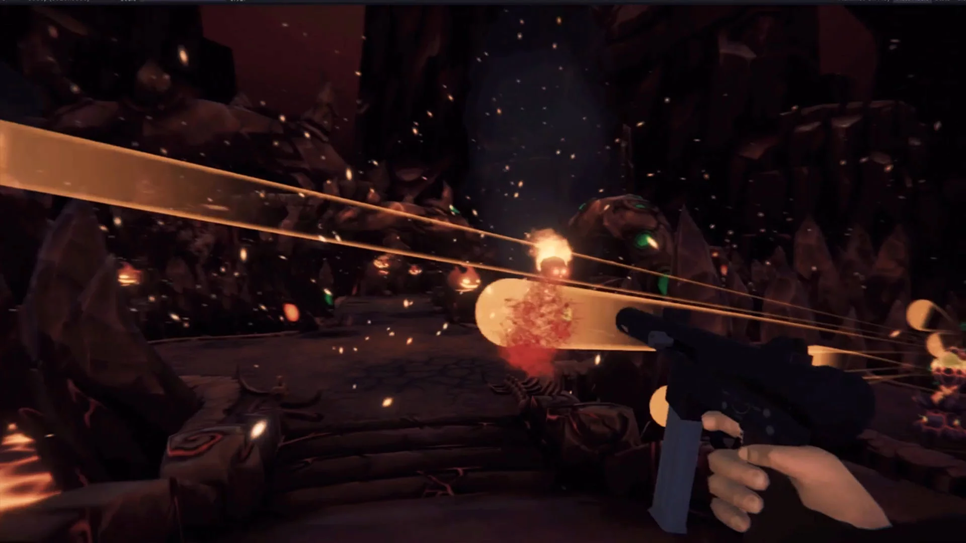 Изображение игры: DEVIL GUNS - DEMON BULLET HELL ARENA