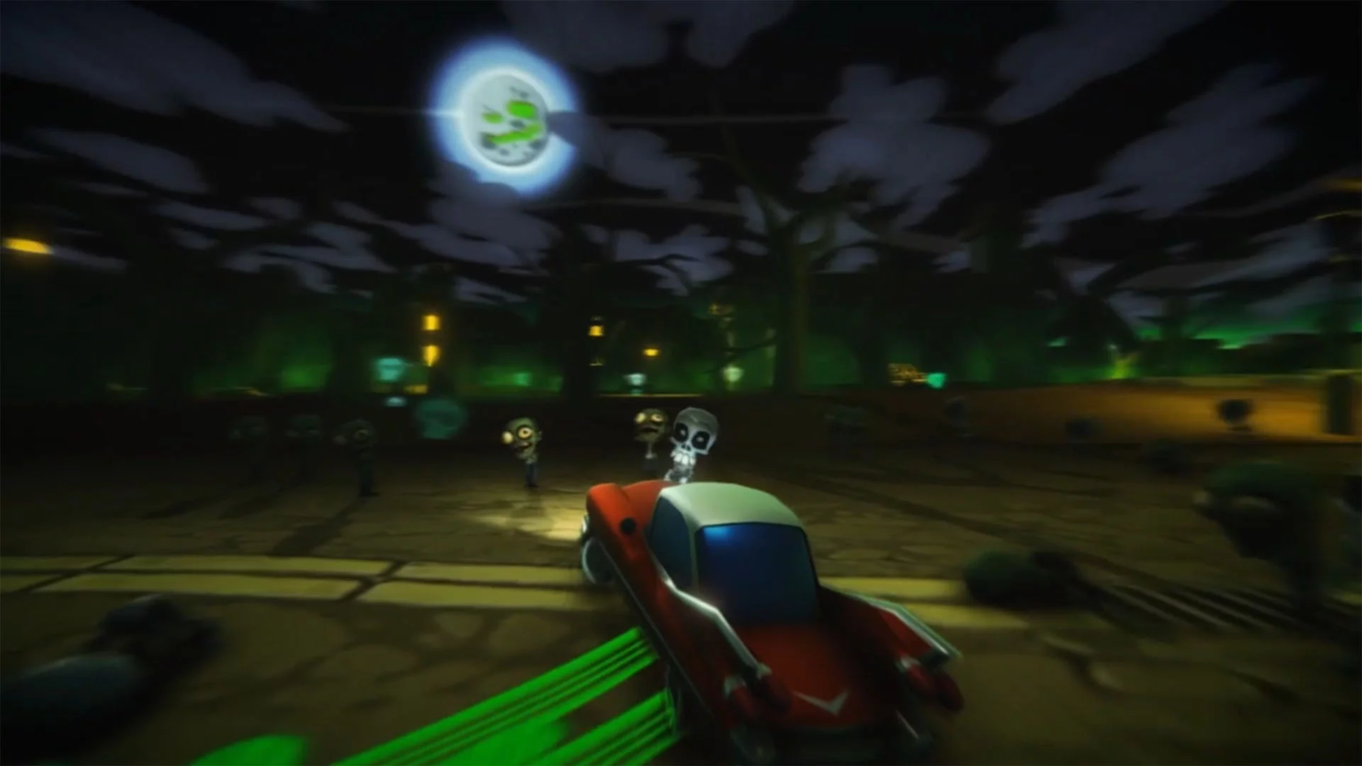 Изображение игры: ZOMBIE CAR MASSACRE