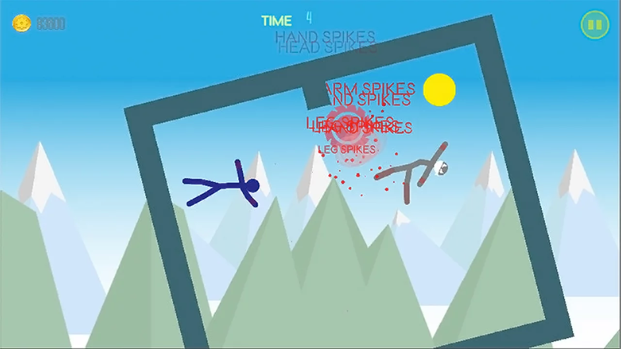 Изображение игры: Unlikely Stickman