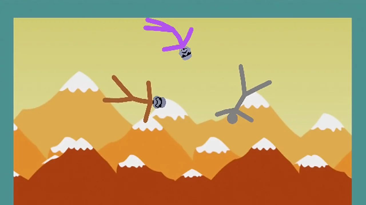 Изображение игры: Unlikely Stickman