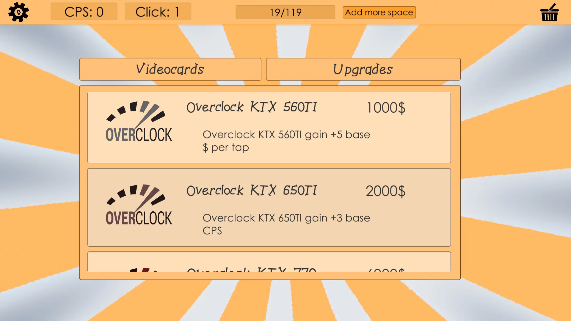 Изображение игры: Bitcoin Clicker