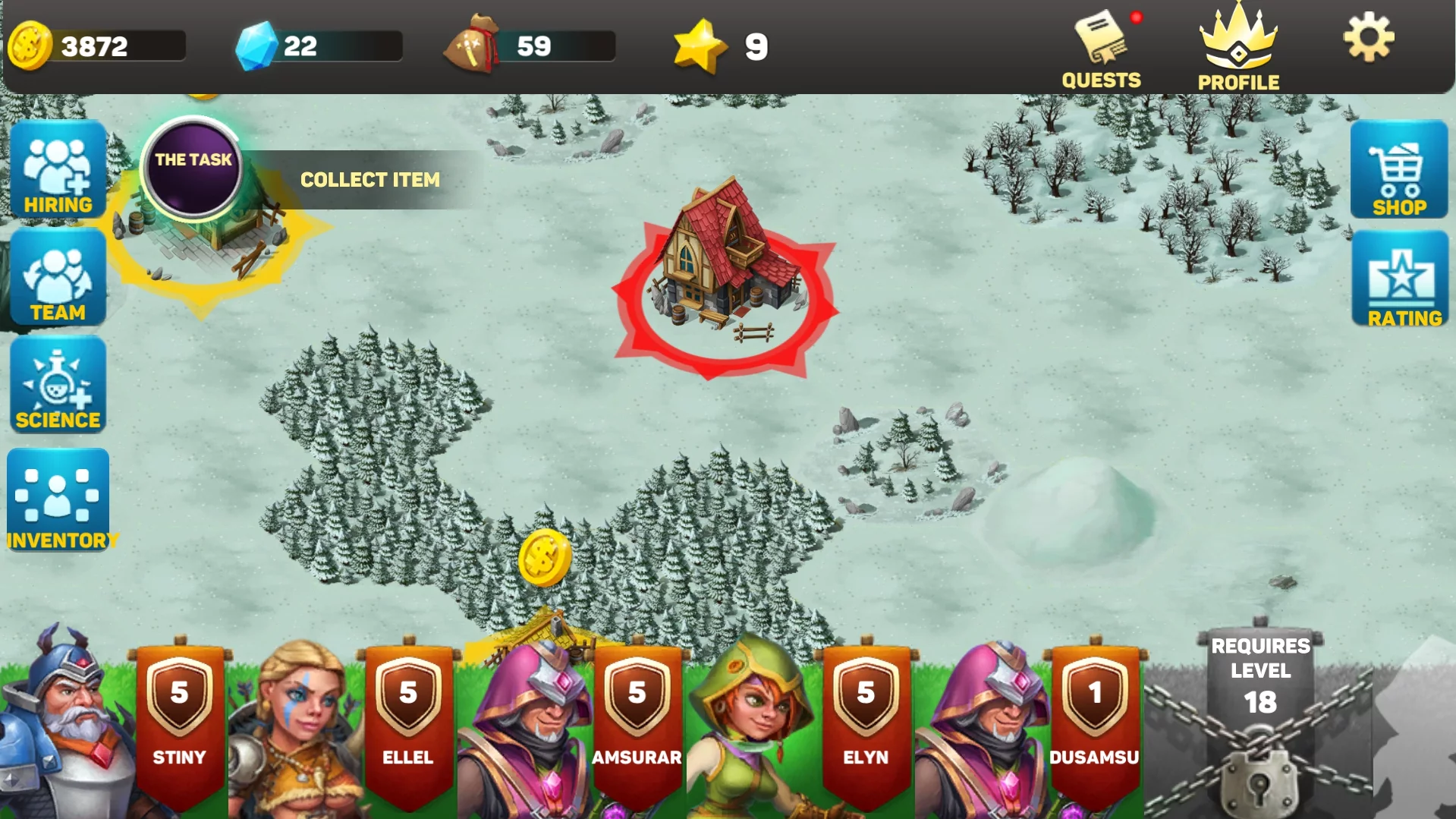 Изображение игры: Hero Rush: Mad King
