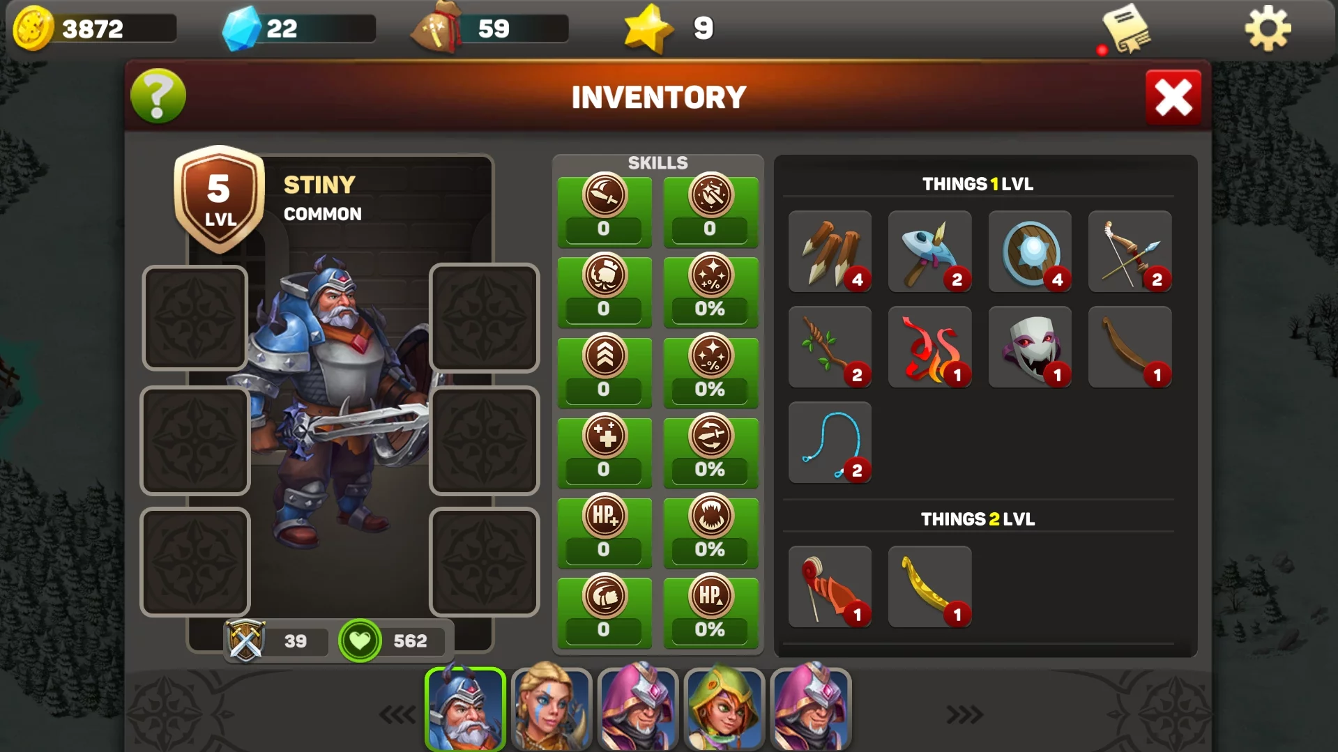 Изображение игры: Hero Rush: Mad King
