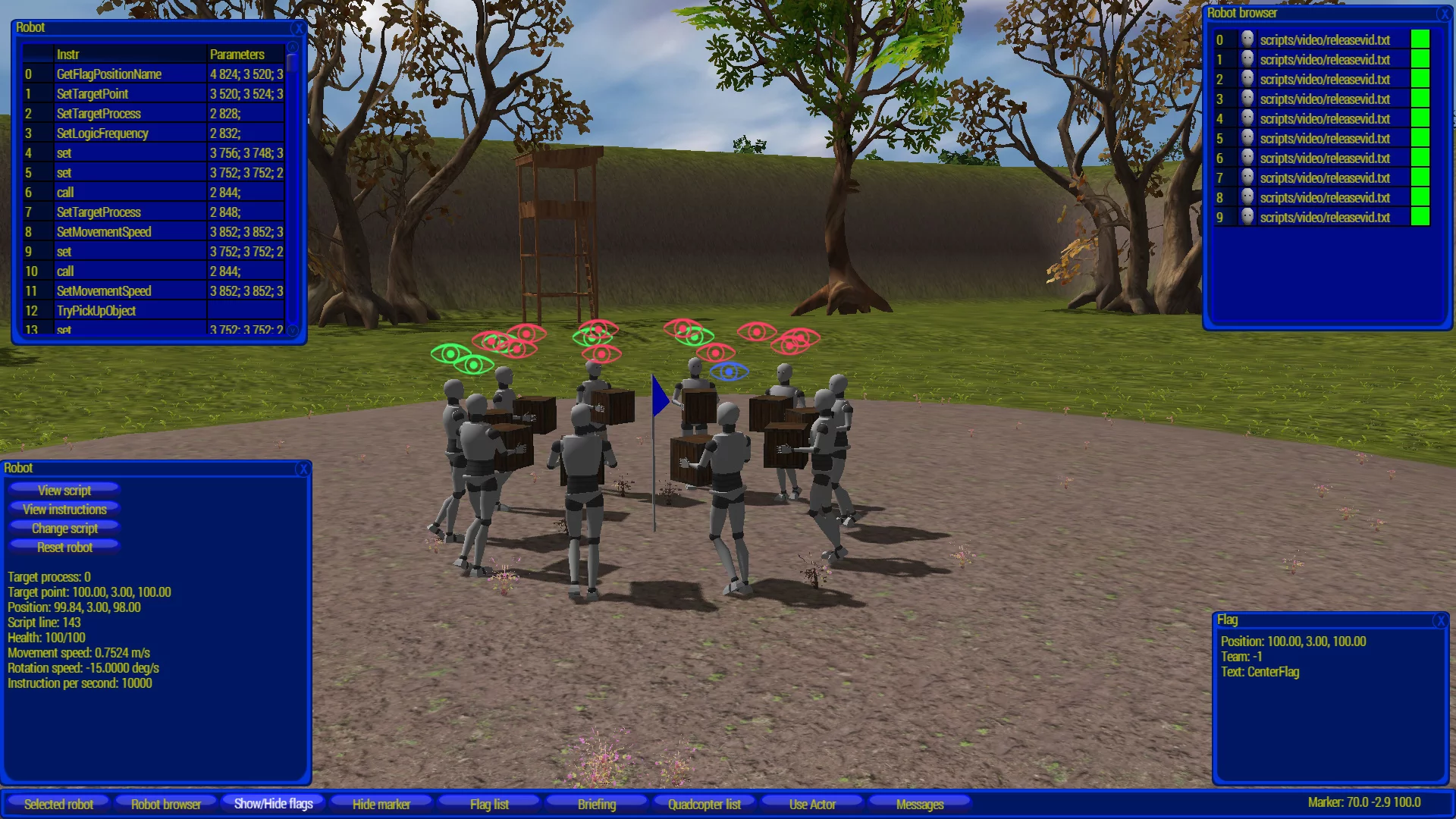 Изображение игры: Virtual Robots - Robot programming simulator