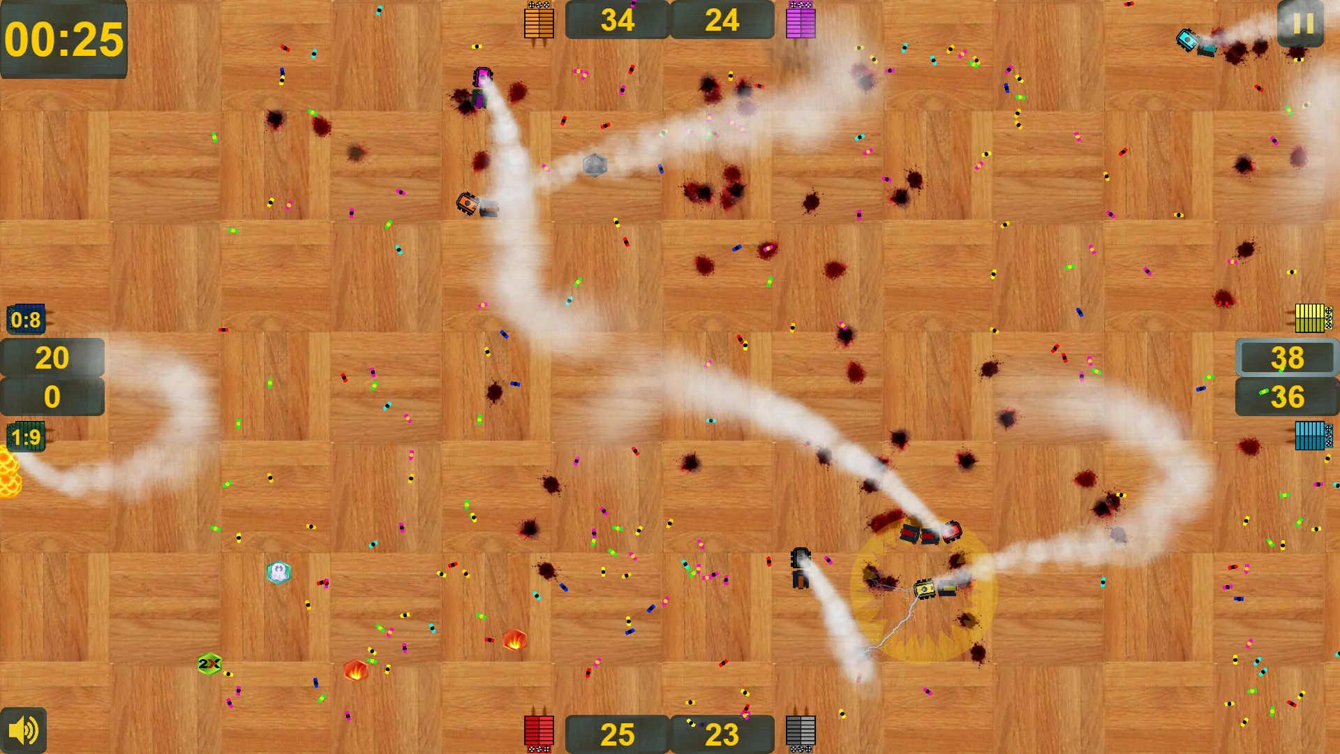 Изображение игры: OneScreen Wagons
