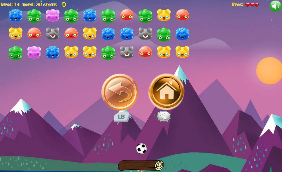 Изображение игры: JellyNoid