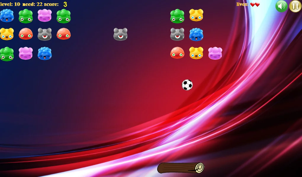 Изображение игры: JellyNoid