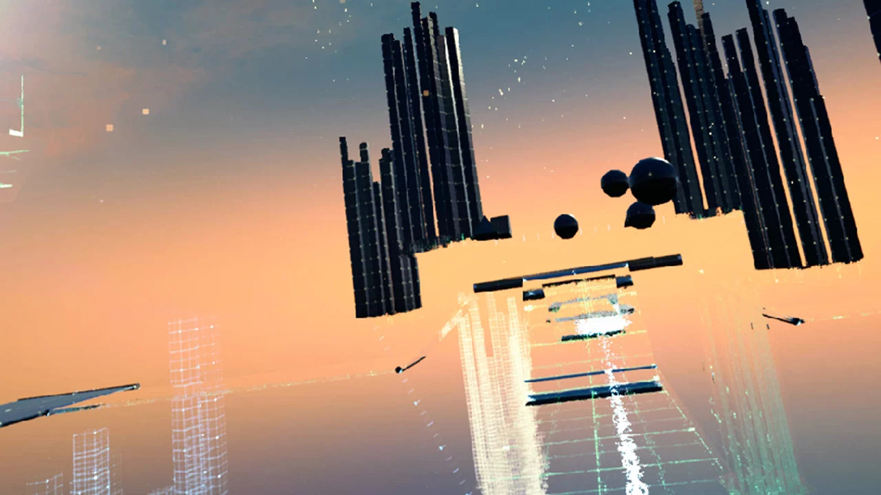 Изображение игры: DROP VR - AUDIO VISUALIZER