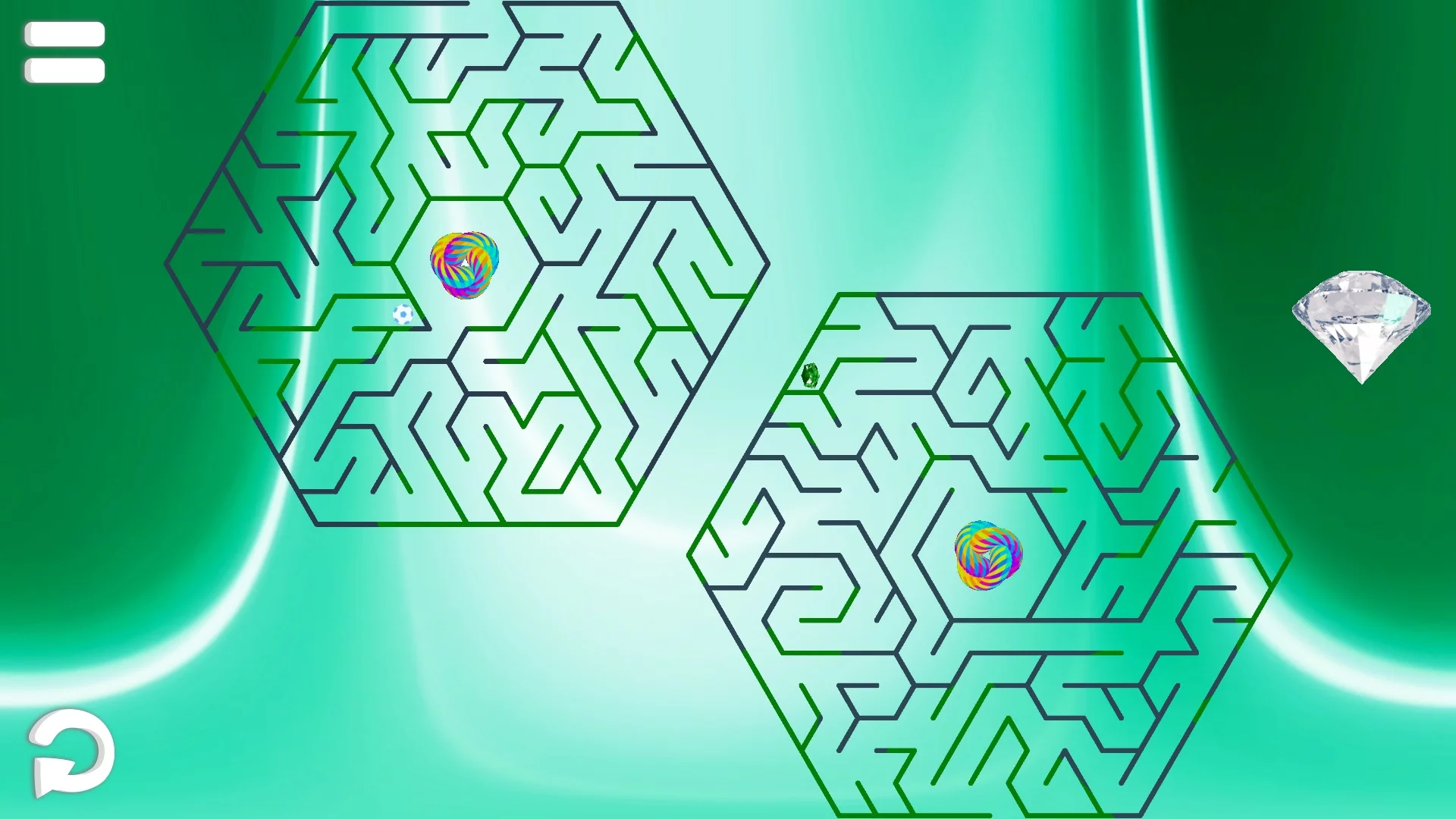 Изображение игры: aMAZE Double