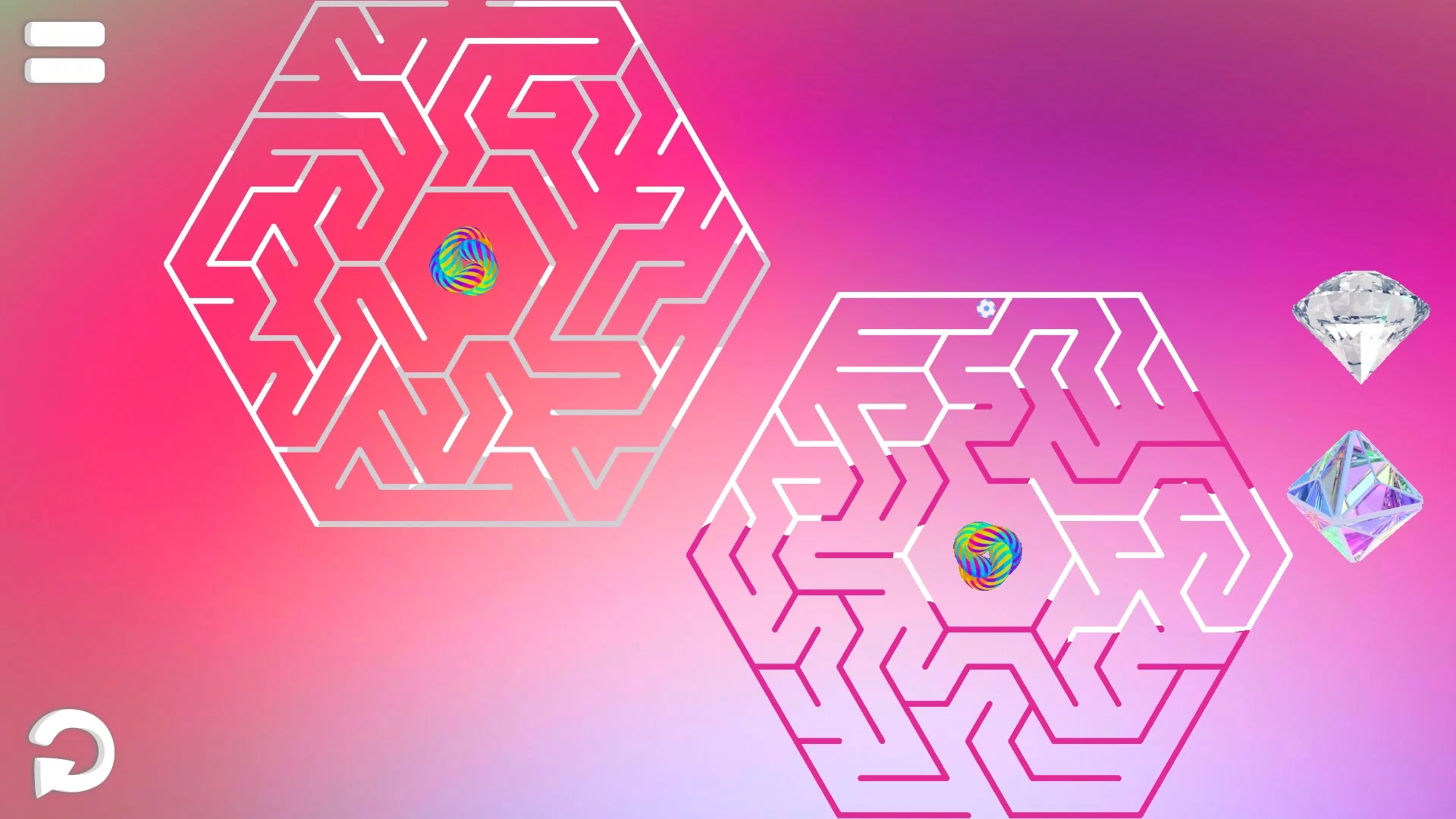 Изображение игры: aMAZE Double