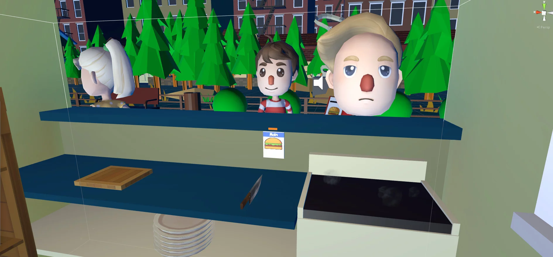 Изображение игры: Order Up VR