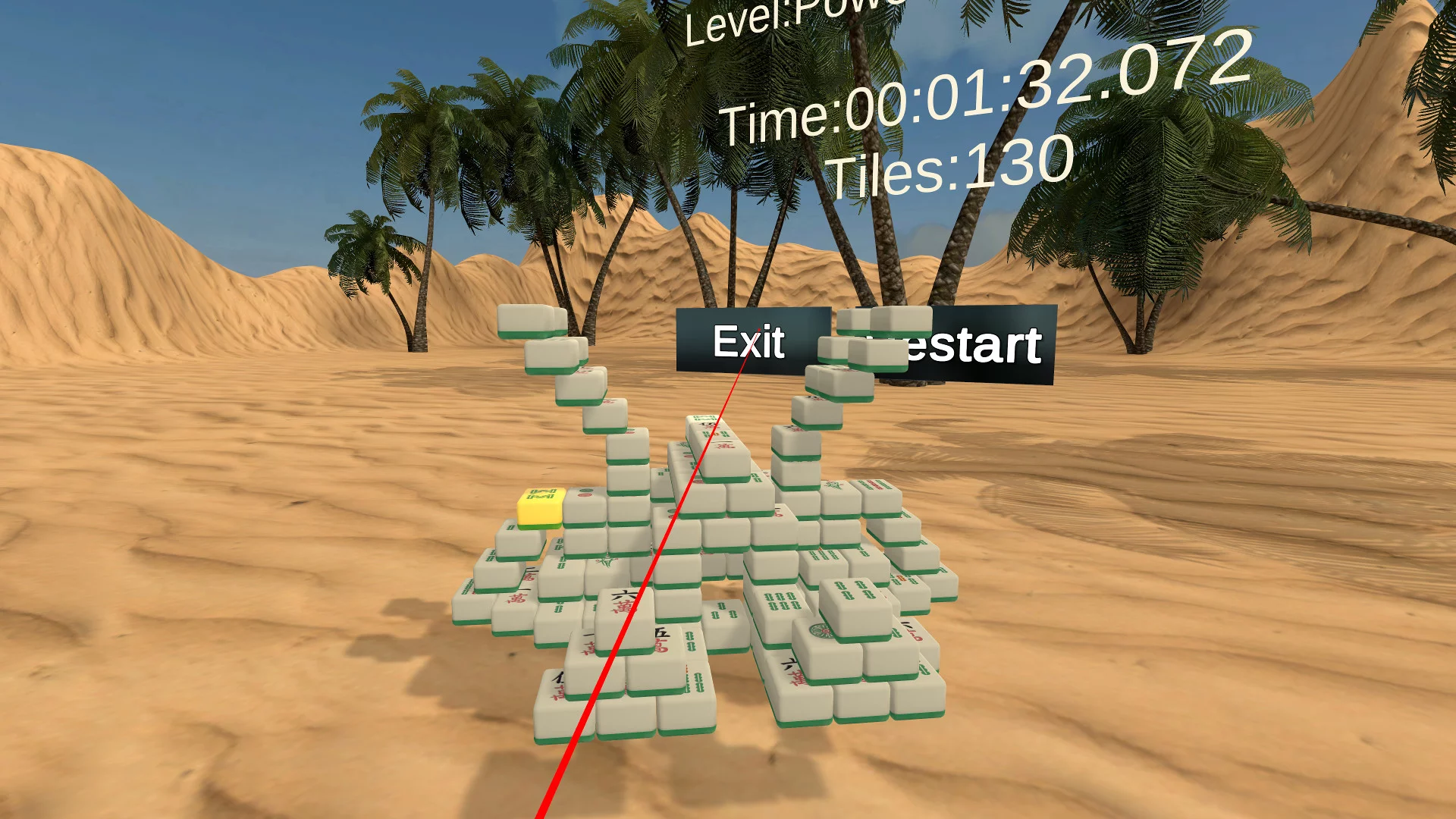 Изображение игры: VR Mahjong worlds