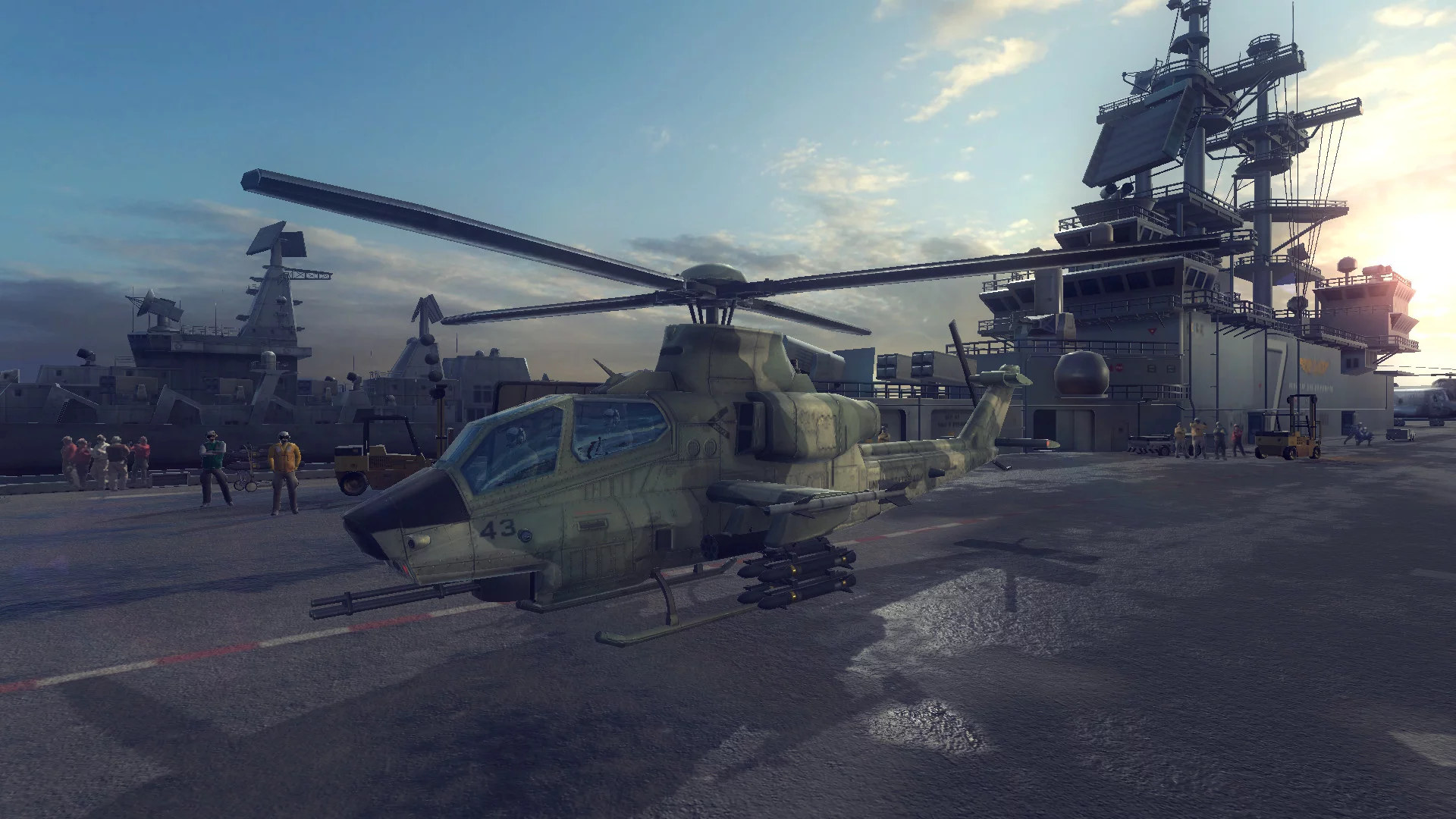 Изображение игры: Gunship Battle2 VR
