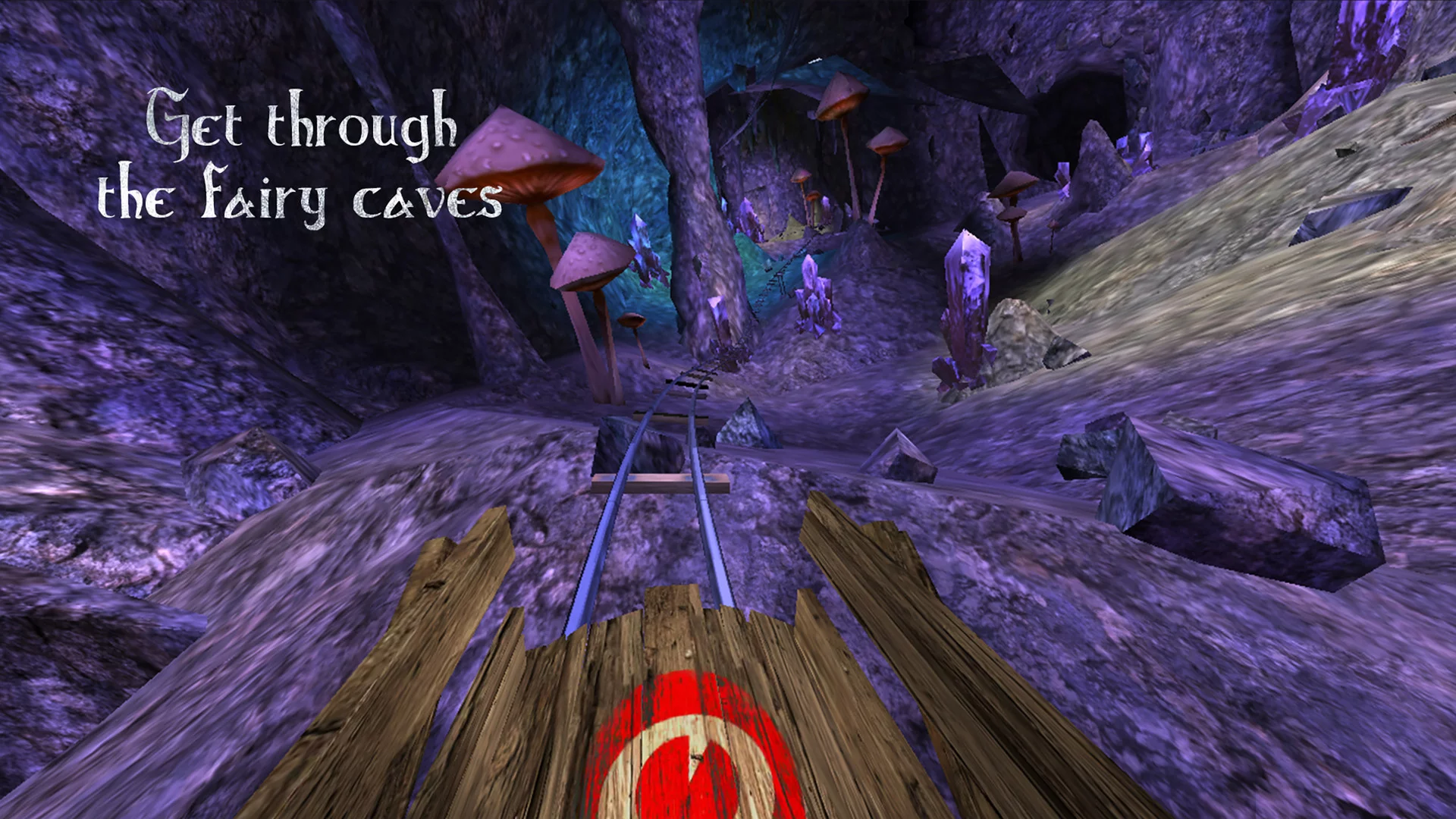 Изображение игры: VR Roller Coaster - Cave Depths