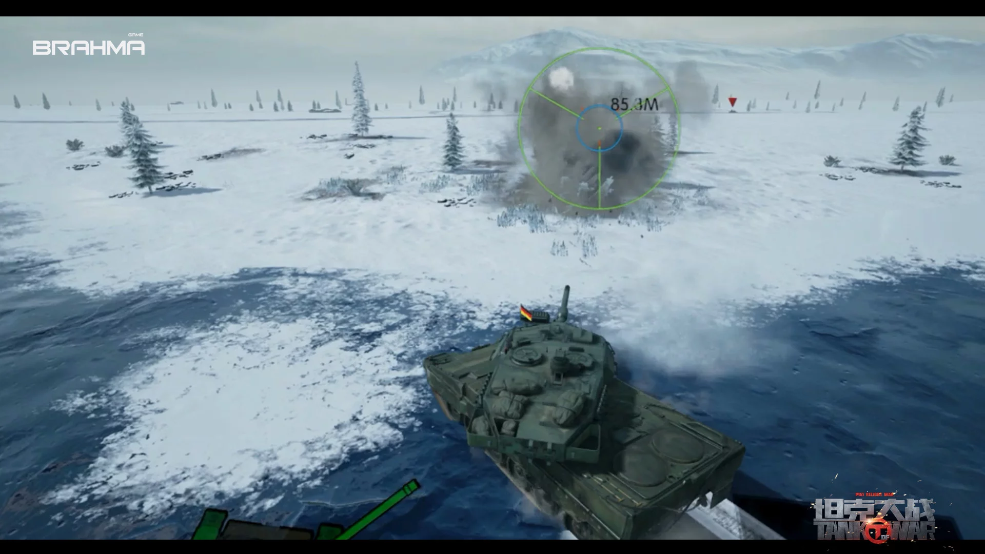 Изображение игры: Tank of War-VR