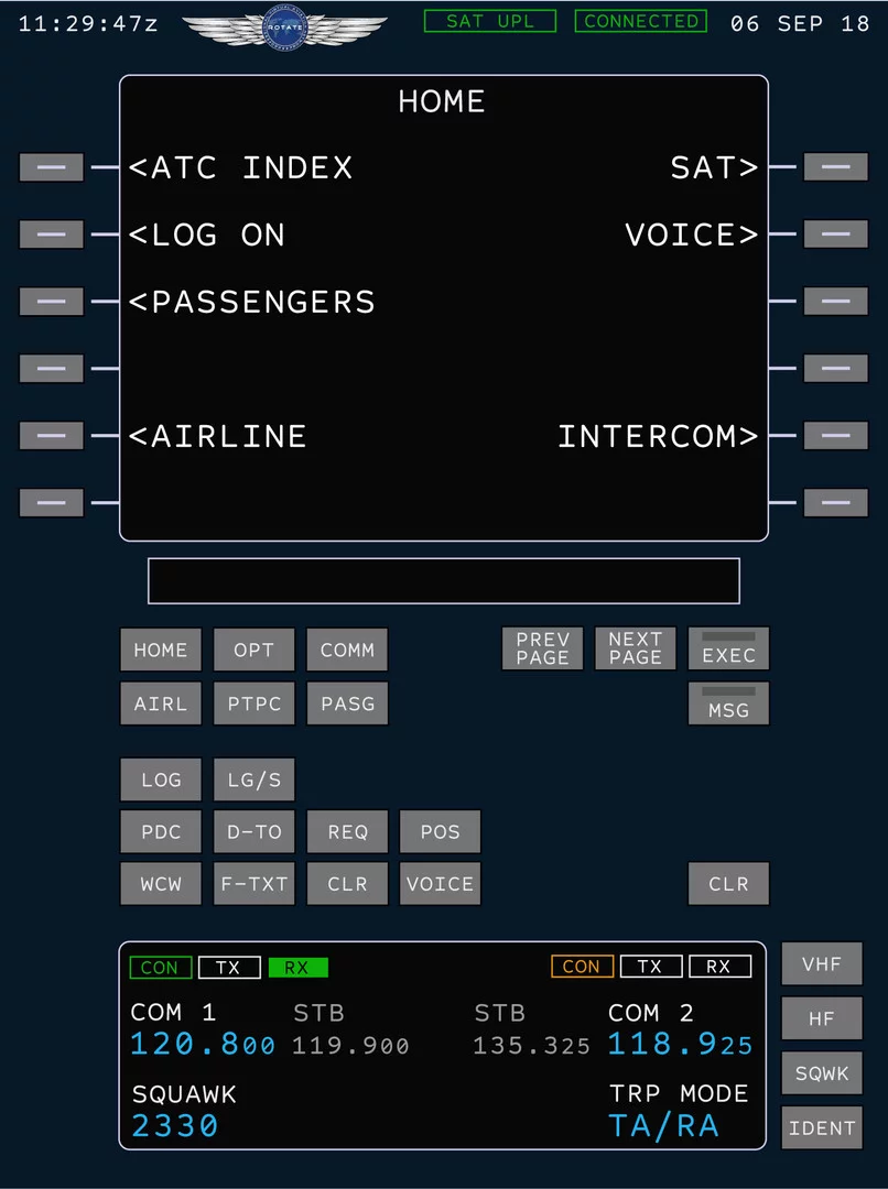 Изображение игры: Rotate – Professional Virtual Aviation Network