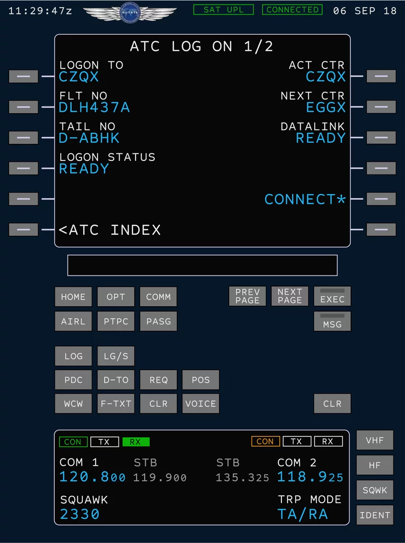 Изображение игры: Rotate – Professional Virtual Aviation Network