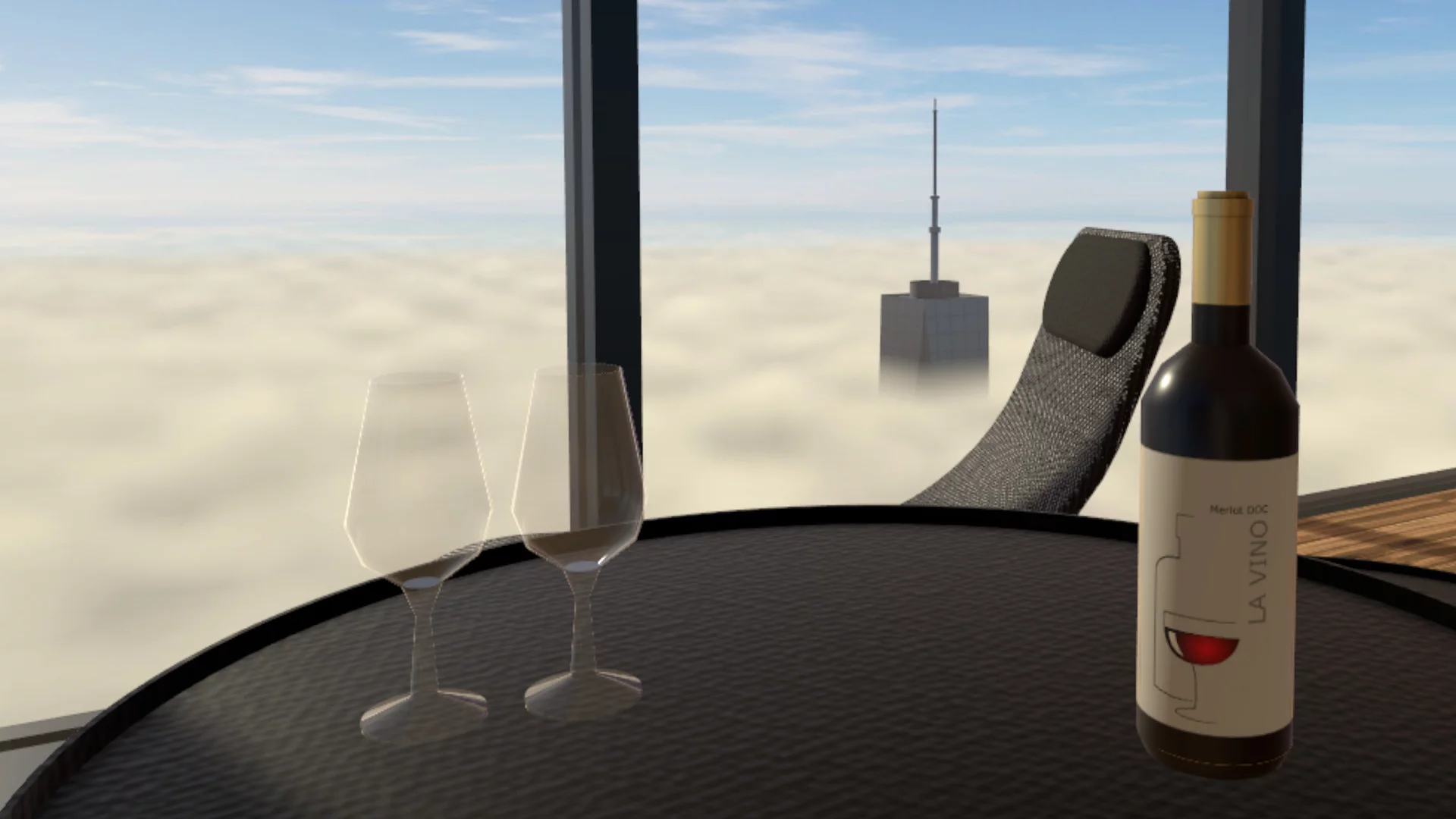 Изображение игры: Escape!VR -Above the Clouds