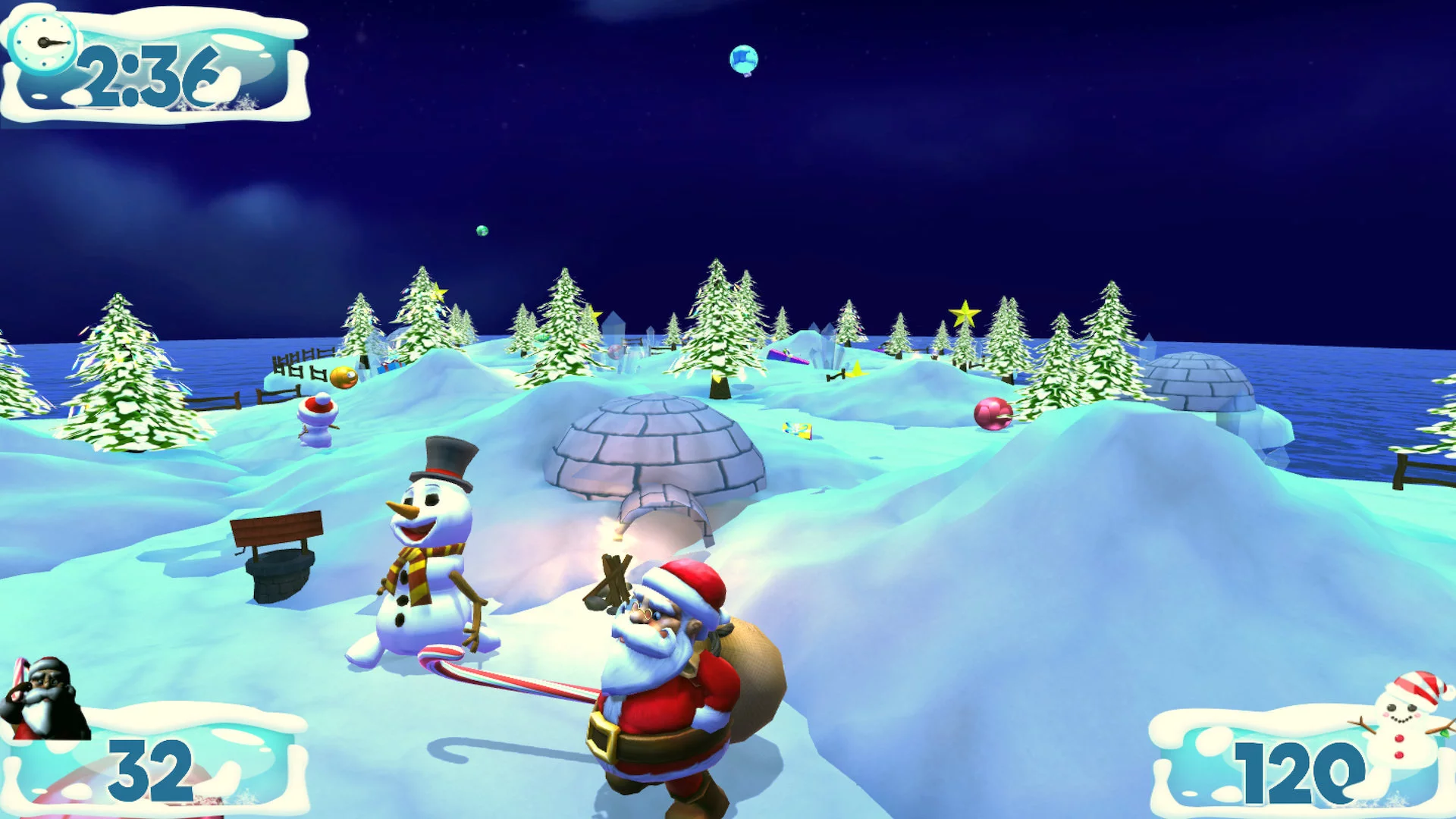 Изображение игры: Santa's vacation