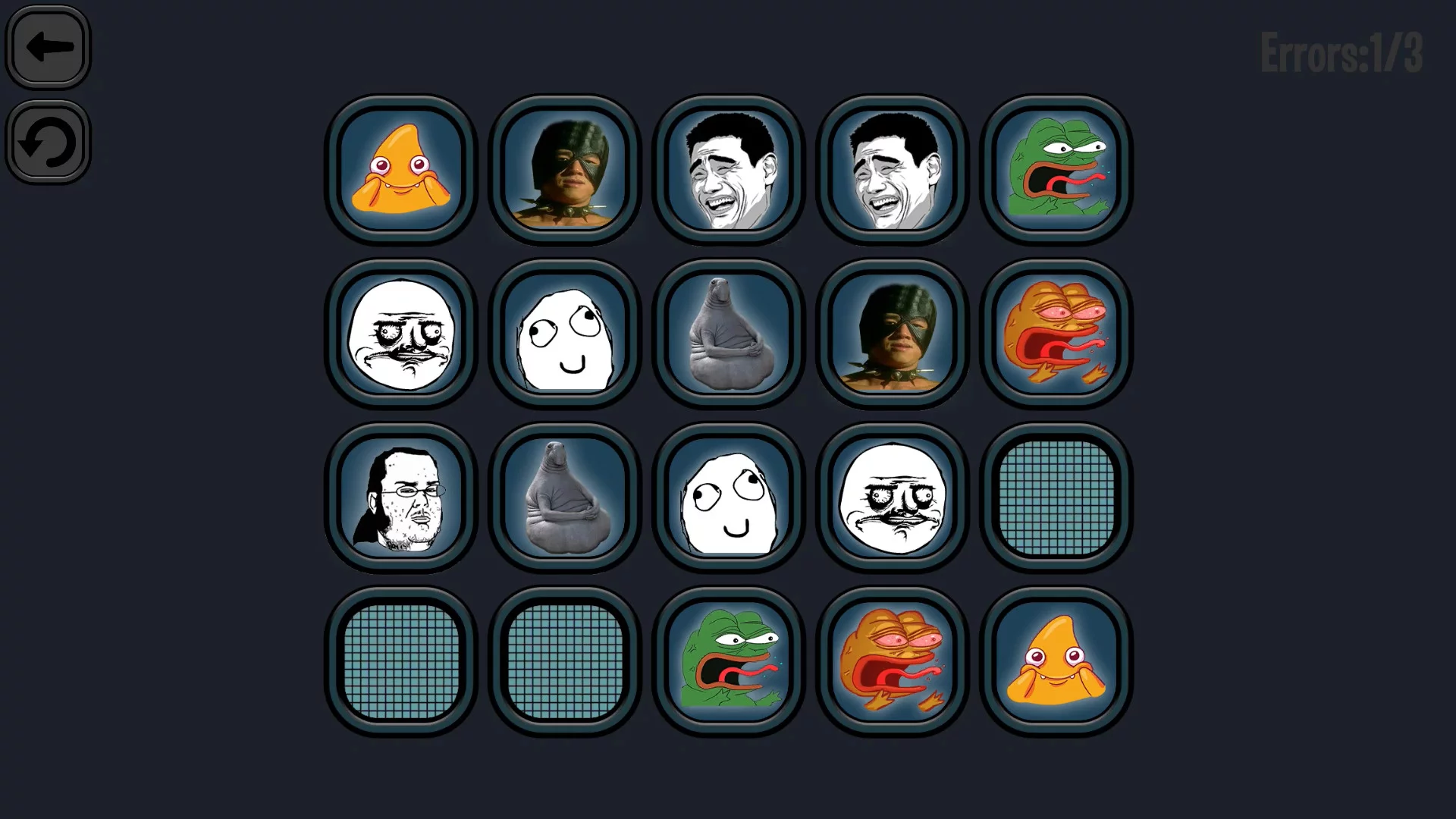 Изображение игры: Memory Meme
