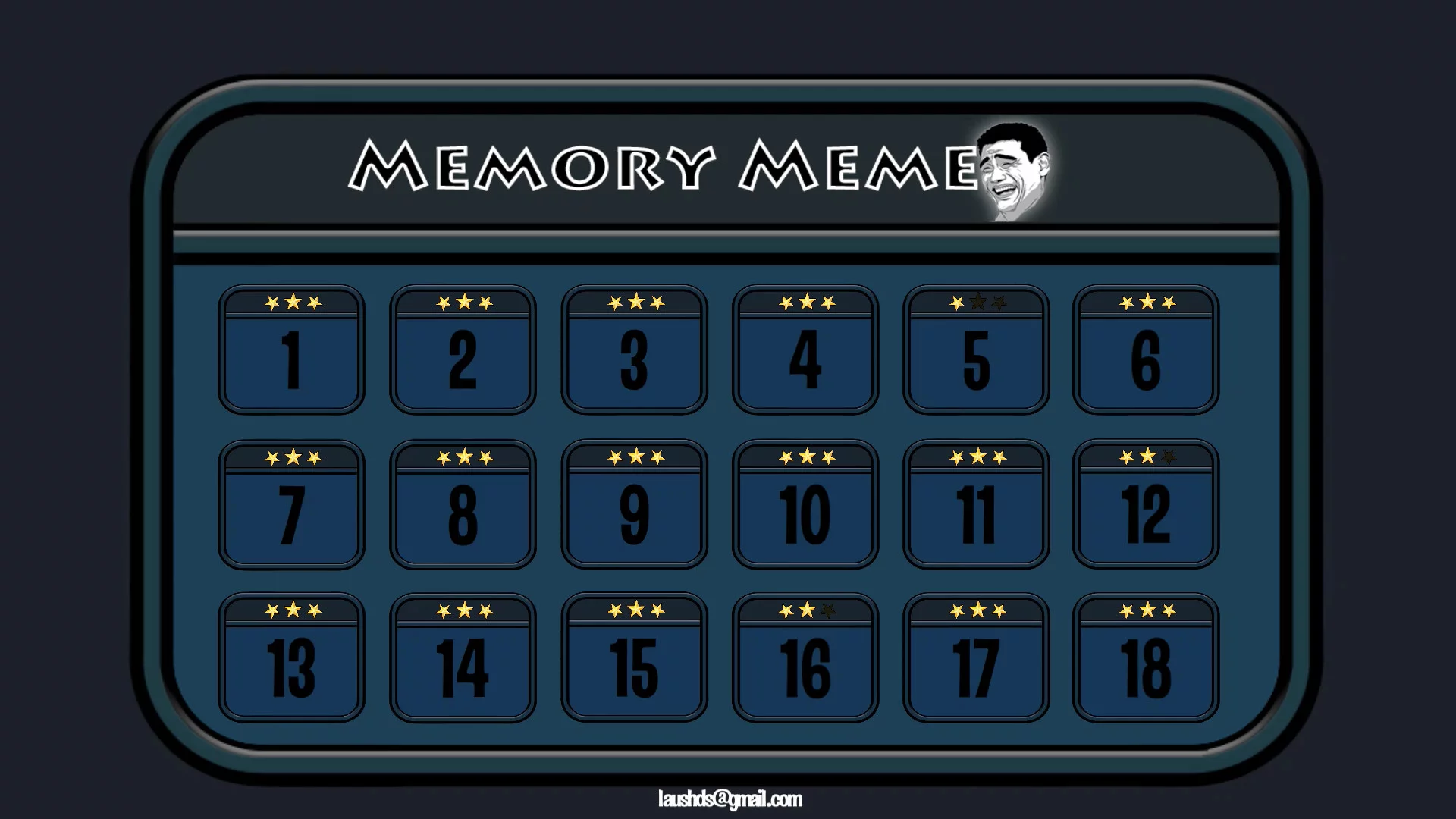 Изображение игры: Memory Meme