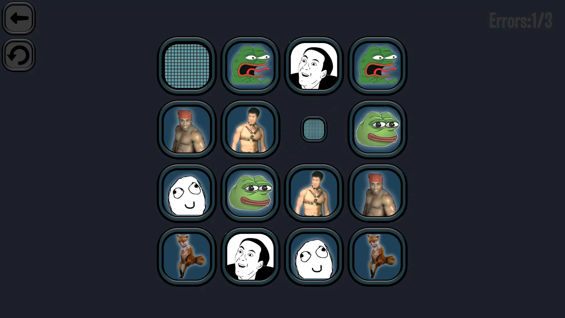 Изображение игры: Memory Meme
