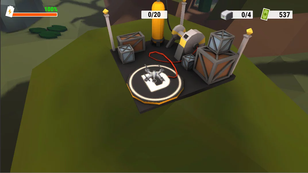 Изображение игры: Flying Salvager