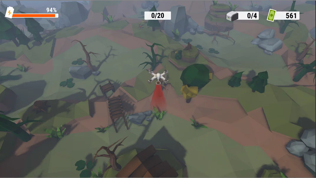 Изображение игры: Flying Salvager