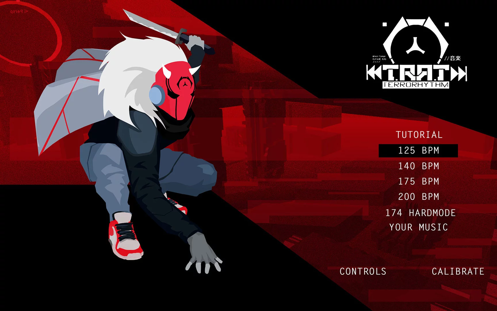 Изображение игры: TERRORhythm TRRT - music powered beat 'em up