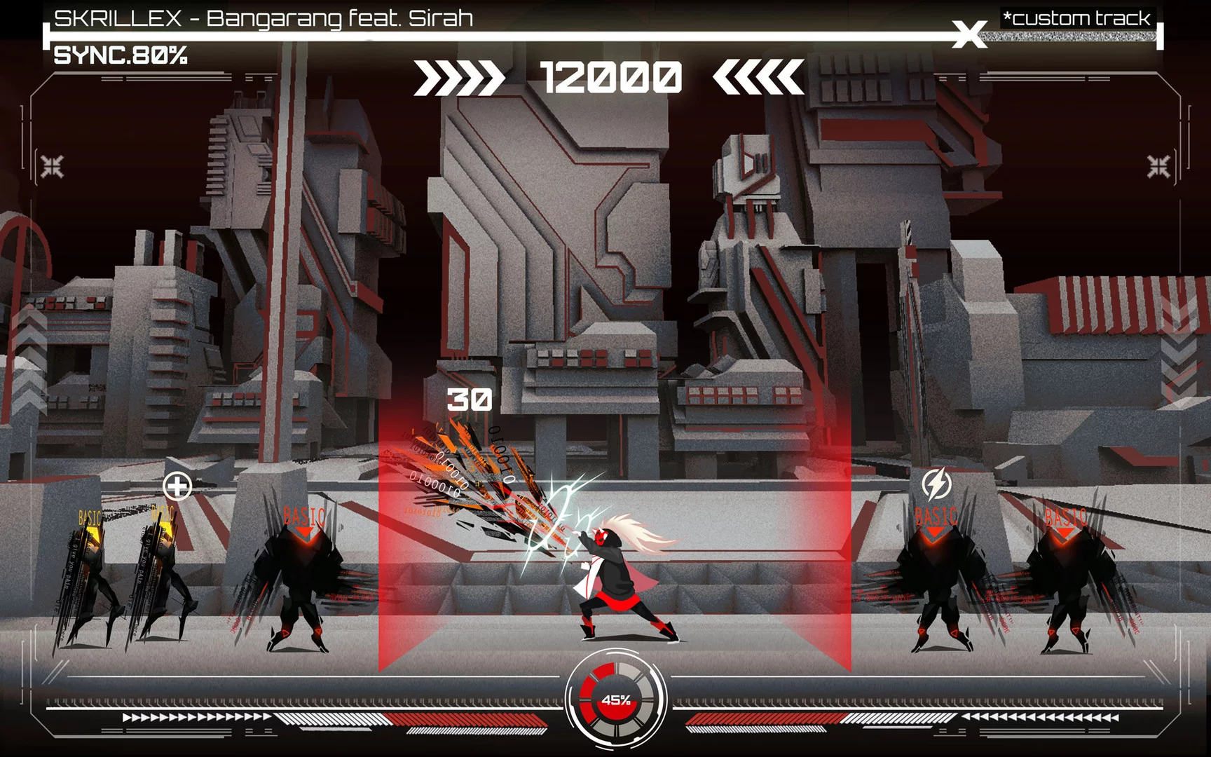 Изображение игры: TERRORhythm TRRT - music powered beat 'em up