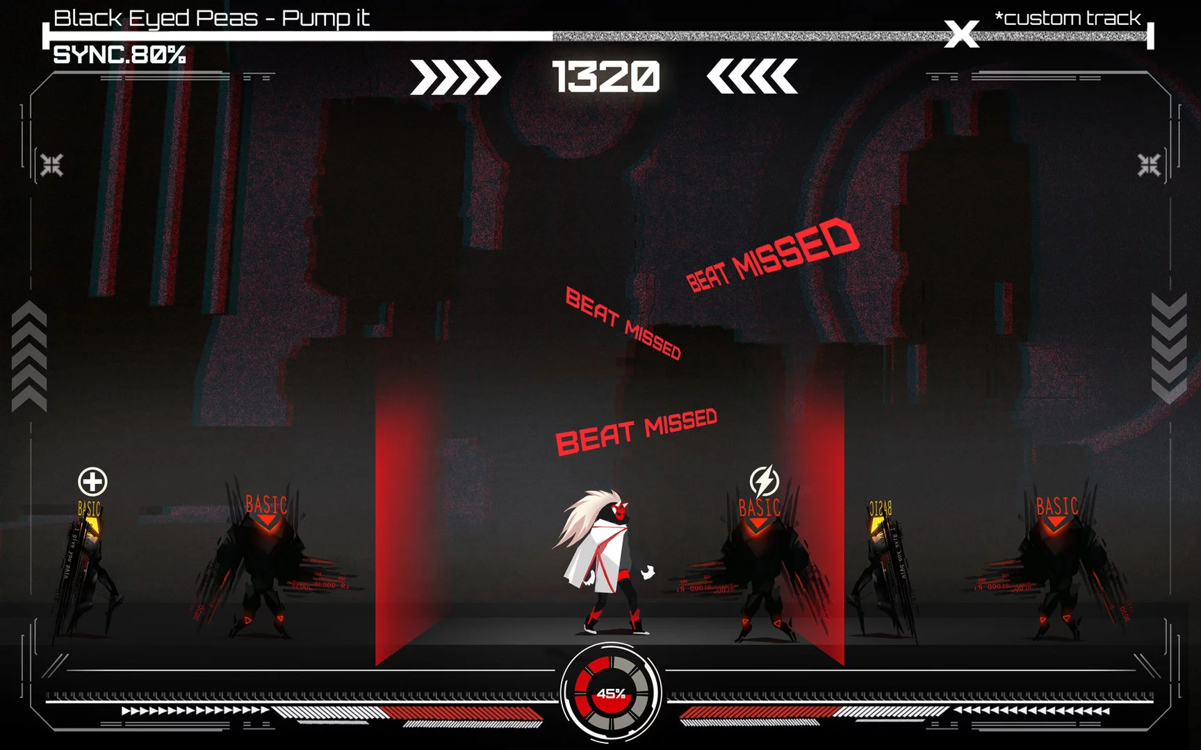 Изображение игры: TERRORhythm TRRT - music powered beat 'em up